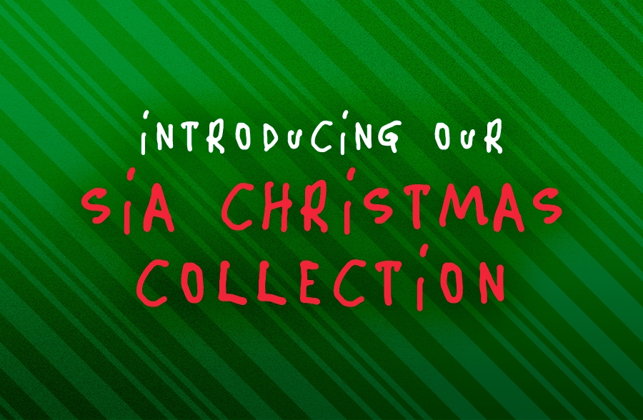 Sia Christmas Card Collection