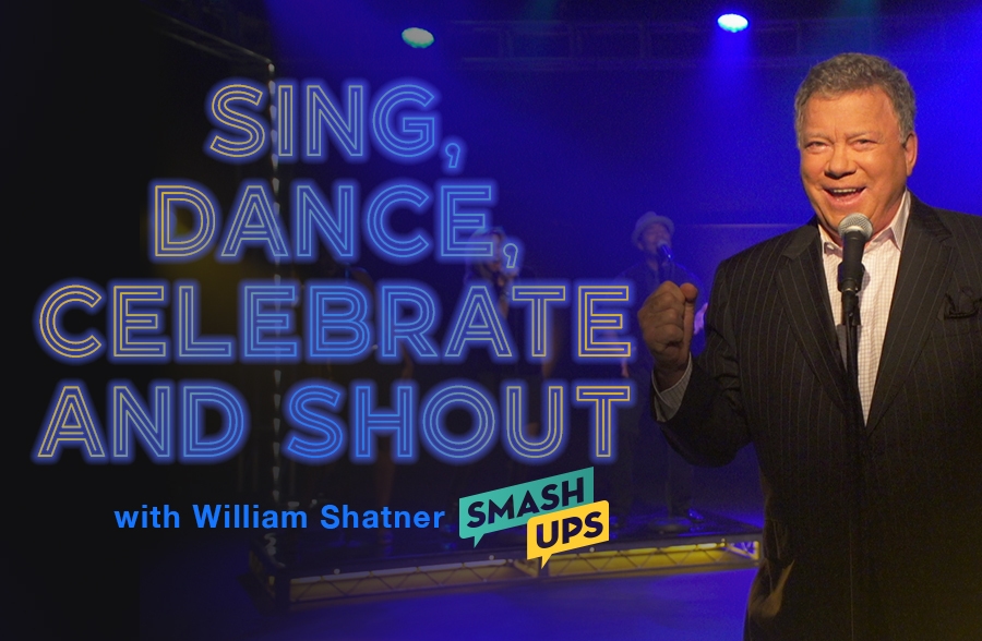 William Shatner singing Happy Birthday and shouting occasions