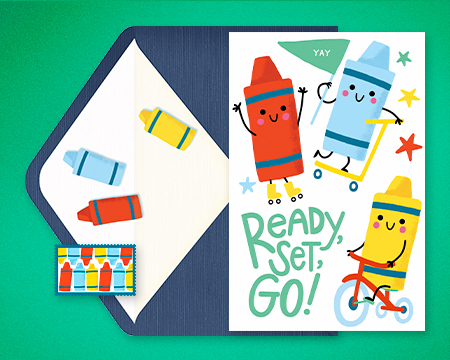 Share back to school greetings and wish them a great year ahead! image