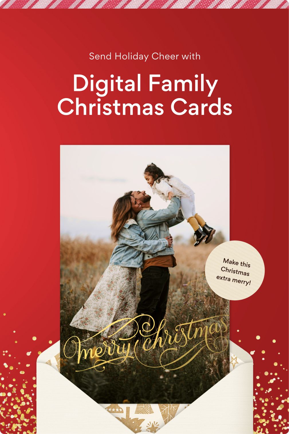 Digital Family Christmas Cards