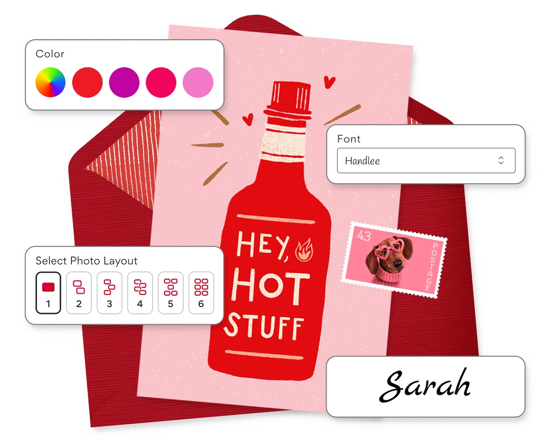 Make Valentine's Day cards