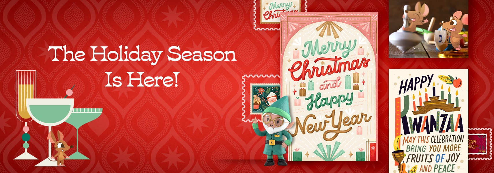 Assortment of Holiday cards