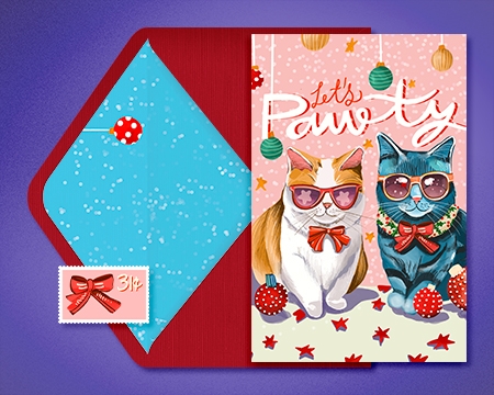 Pawty Like It’s 1999 with our New Year cards! image