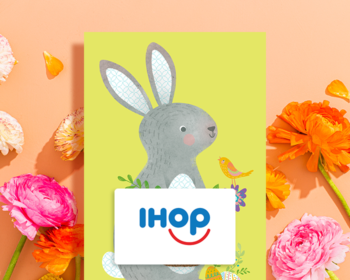 Easter Creatacard with IHOP gift card