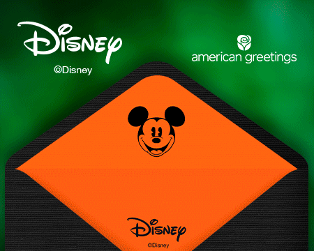 Disney Halloween Cards