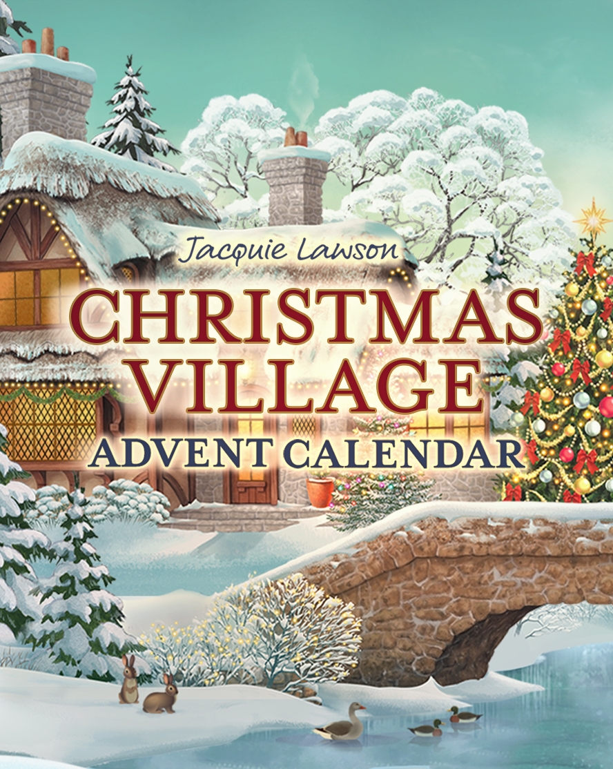 Jacquie Lawson Christmas Village Advent Calendar logo