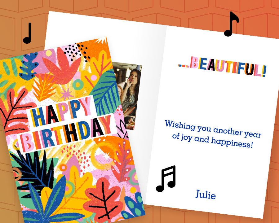 Happy Birthday Beautiful Creatacard