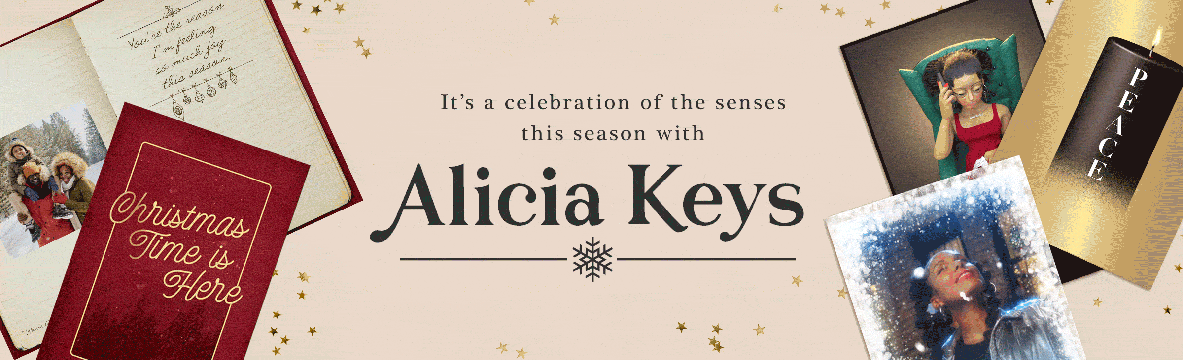 Alicia Keys Seasonal Banner