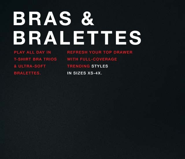 Shop Bras & Bralettes