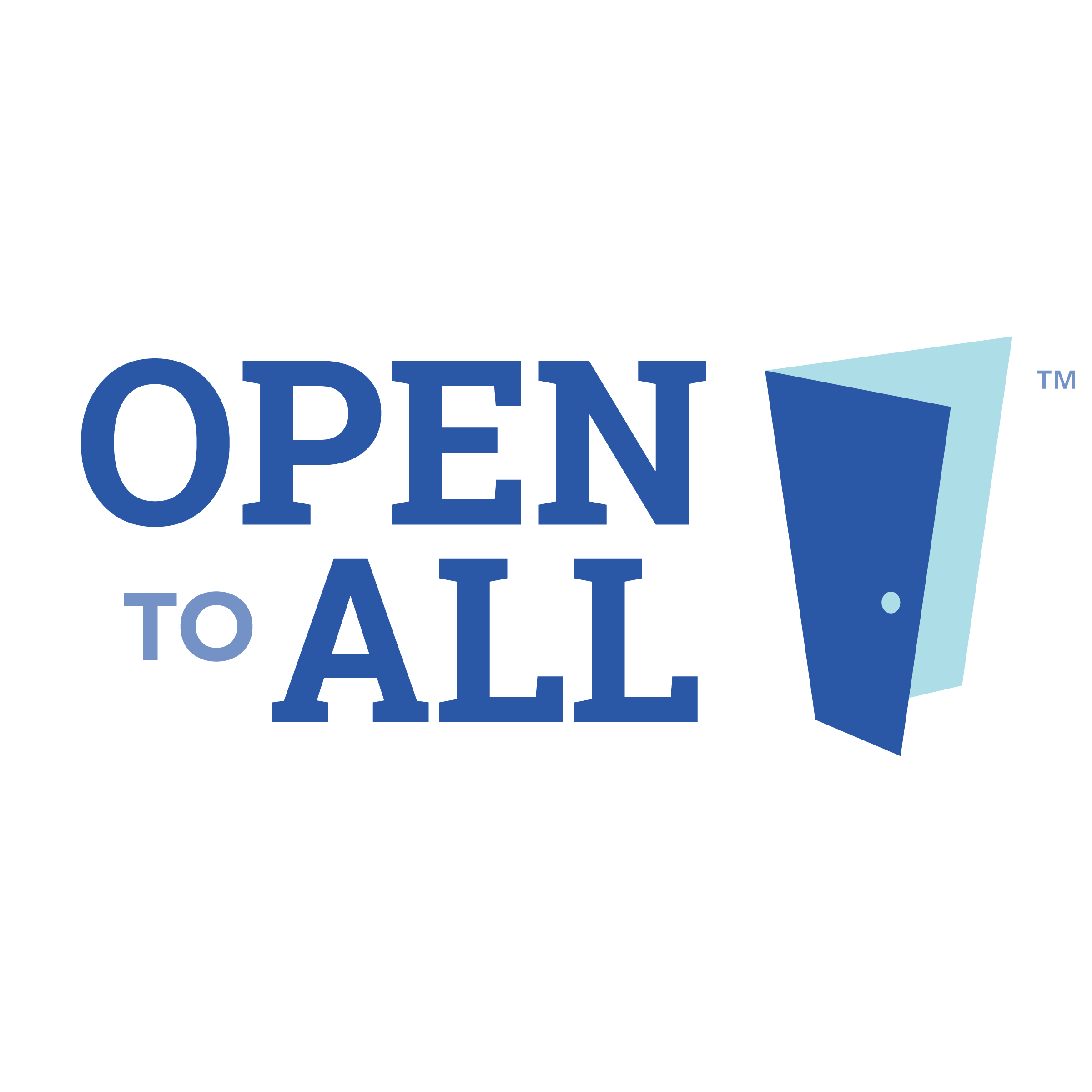open to all logo