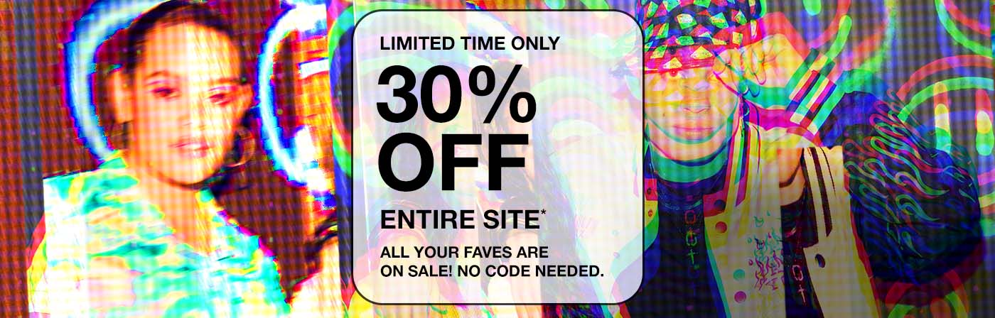 Limited Time Only - 30% Off Entire Site