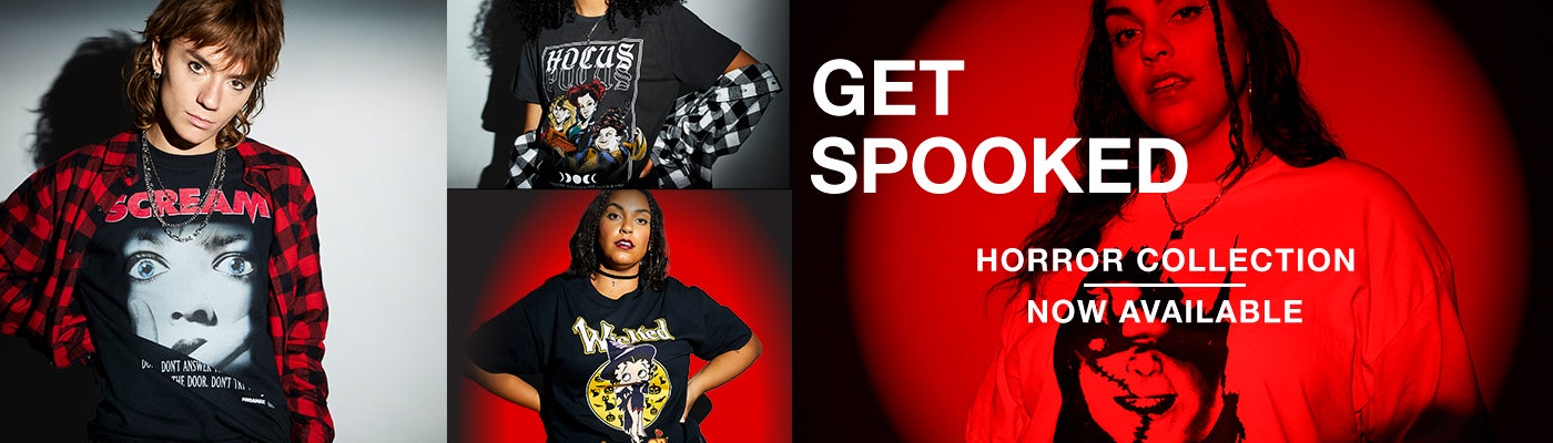 Get Spooked. Horror Collection Now Available