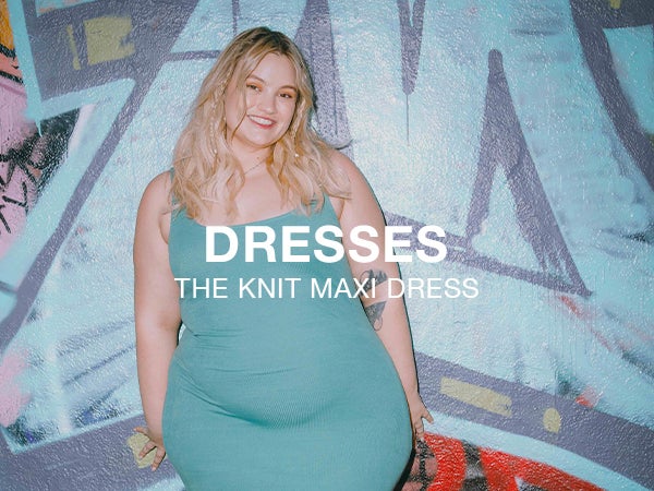 Dresses. The Knit Maxi Dress.