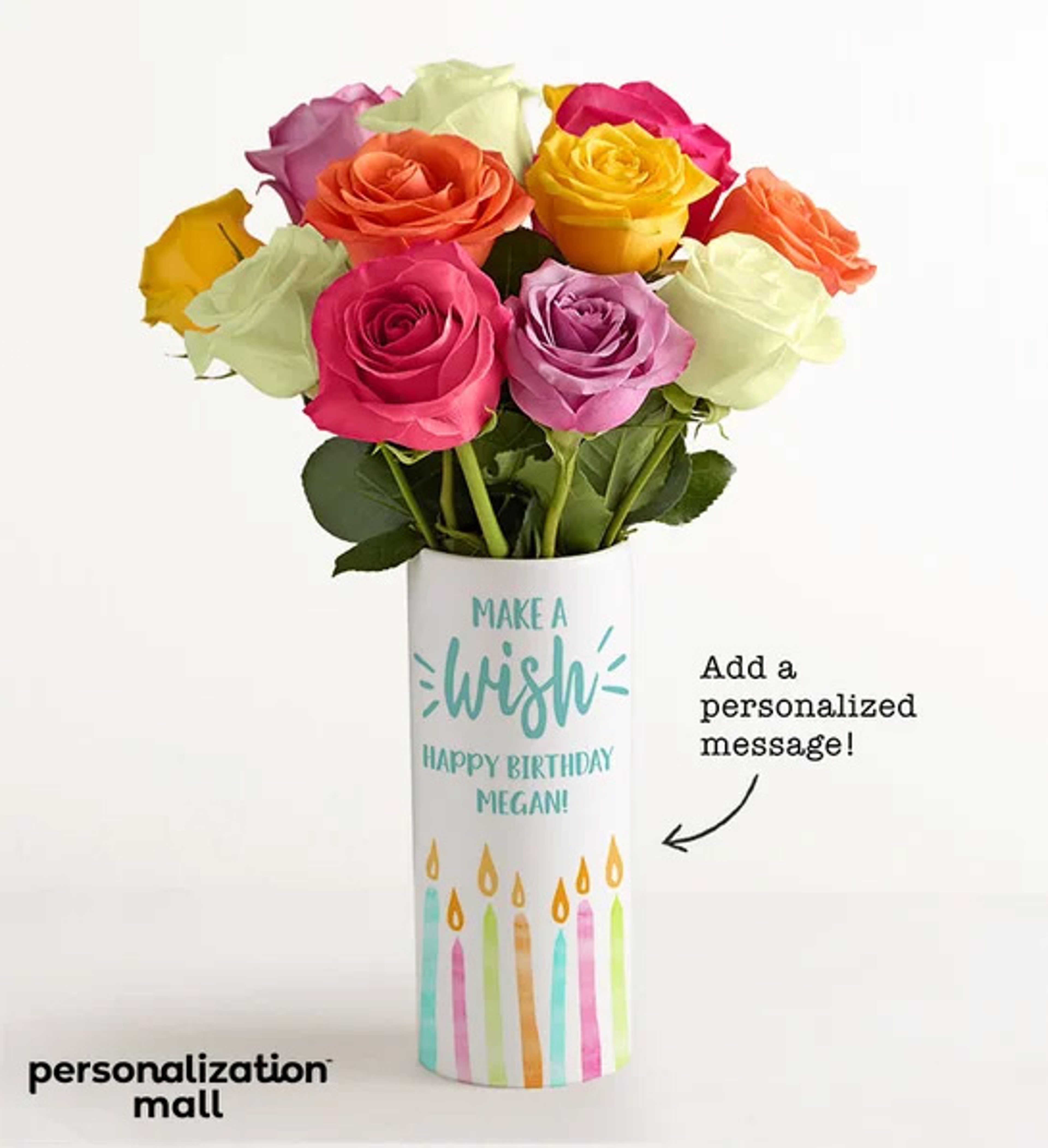 why every birthday is special personalized vase