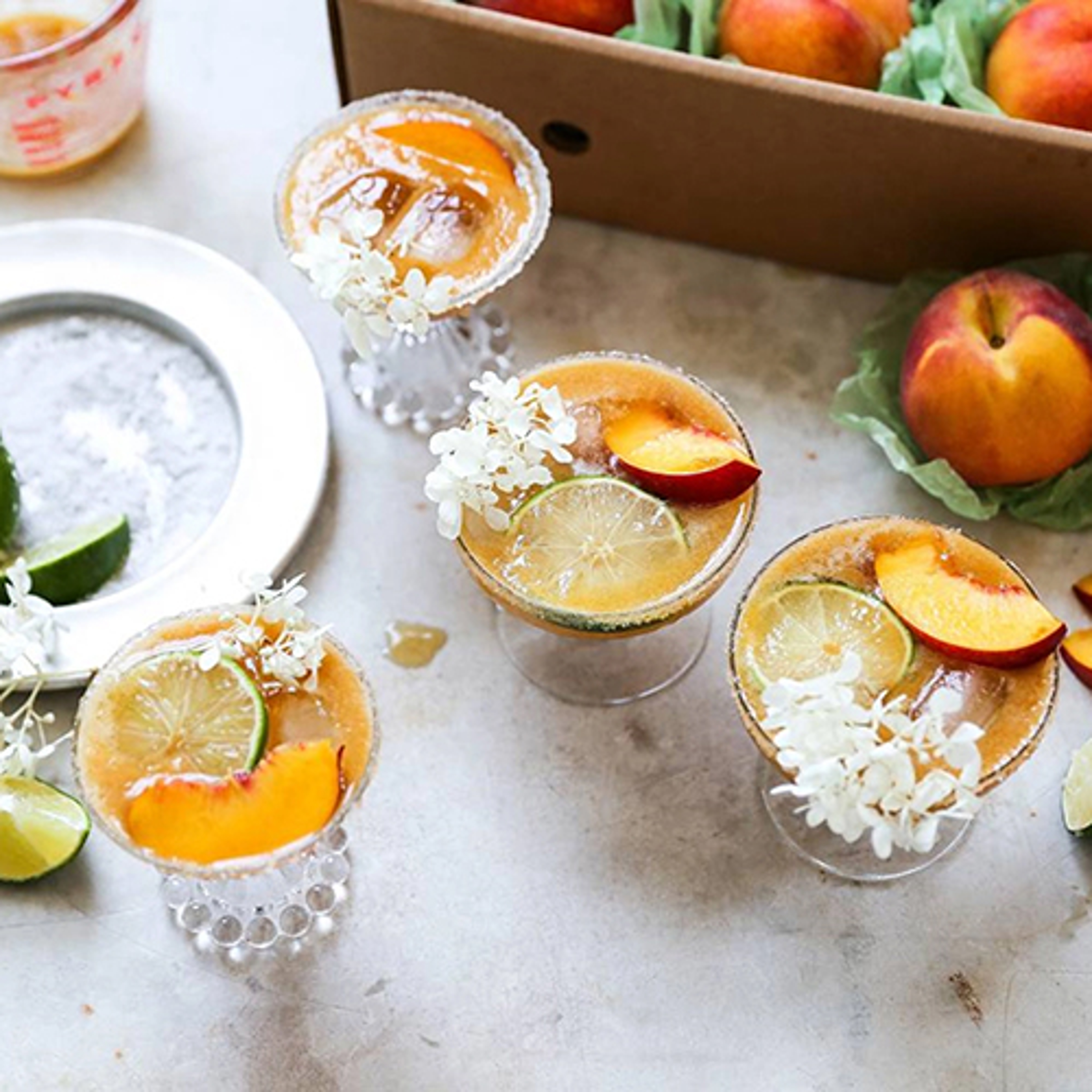 peach recipes margarita