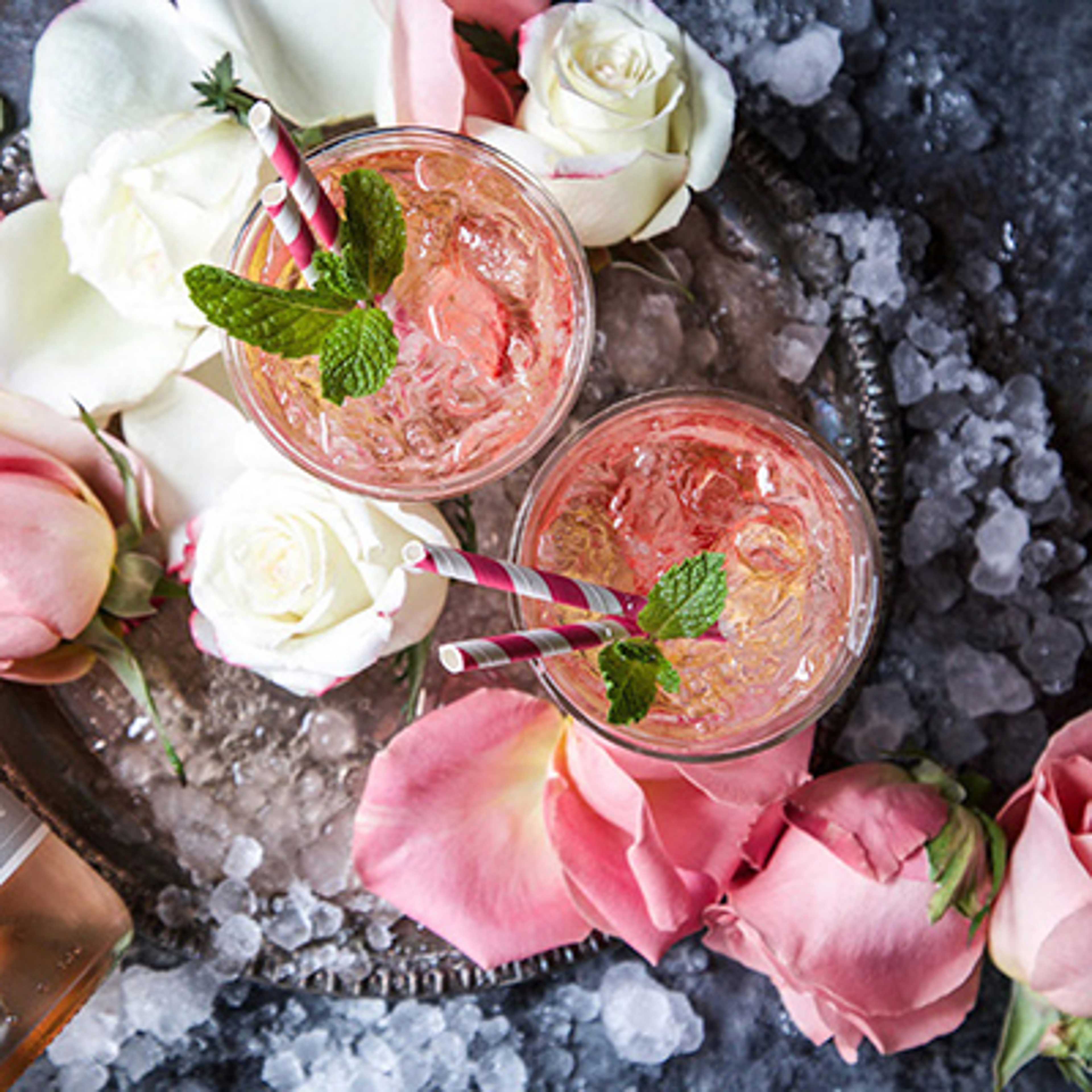 march recipes rose cocktail