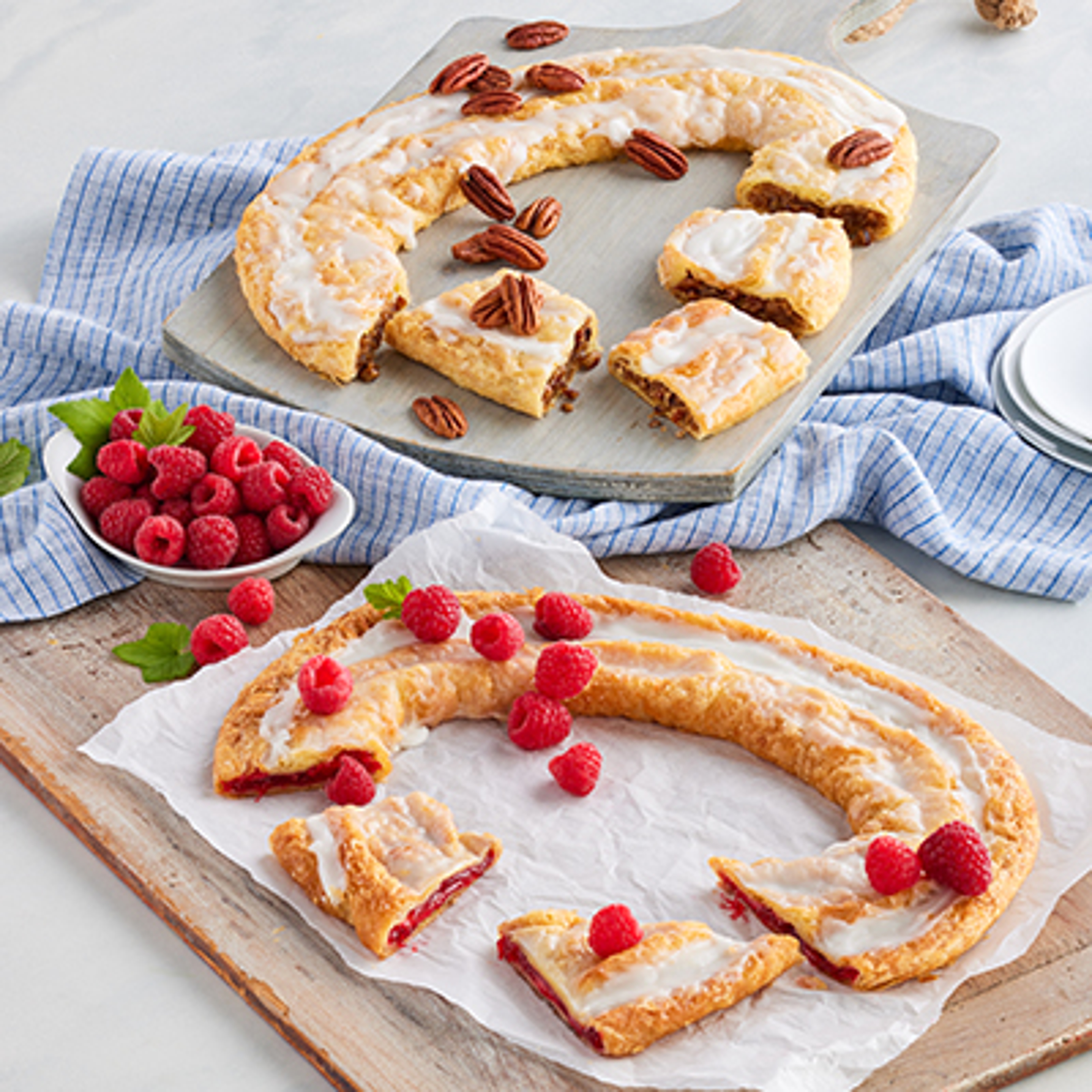 types of pastries kringle wreath