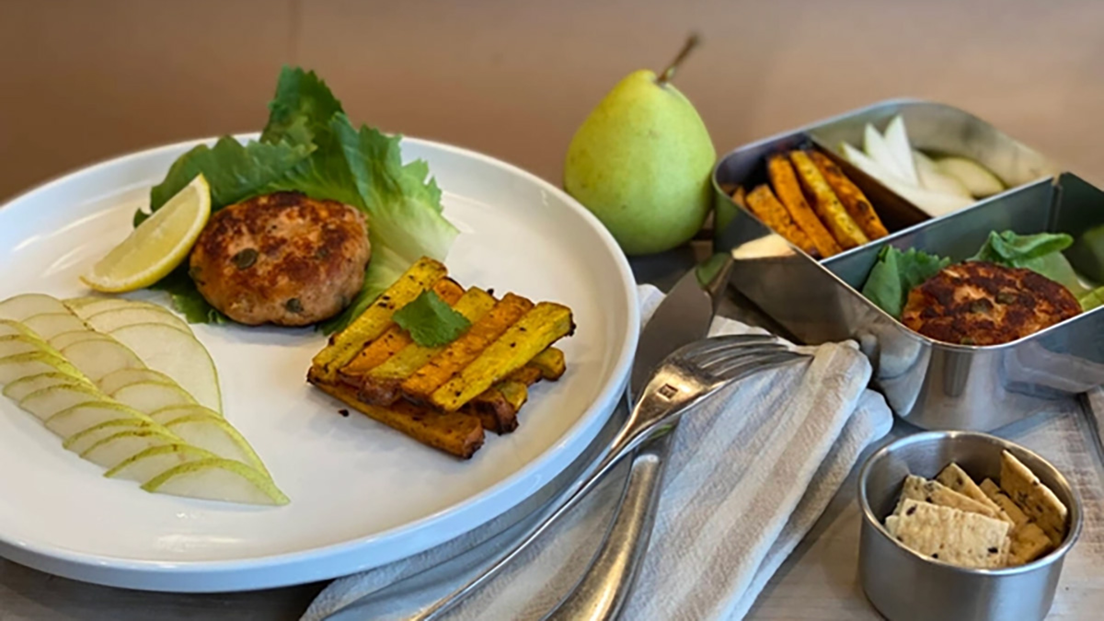 lunch box ideas salmon burger recipe