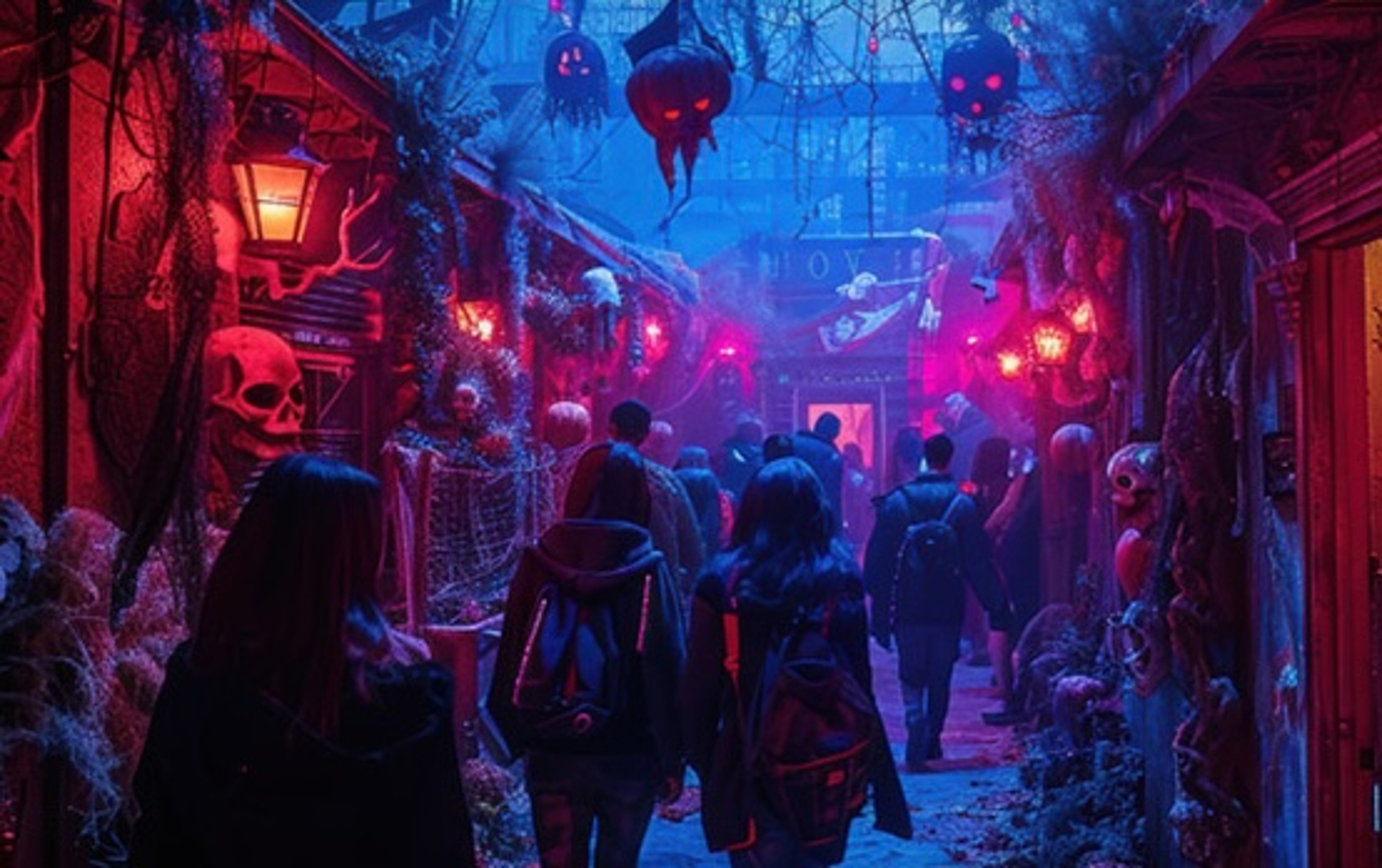halloween spirit haunted house