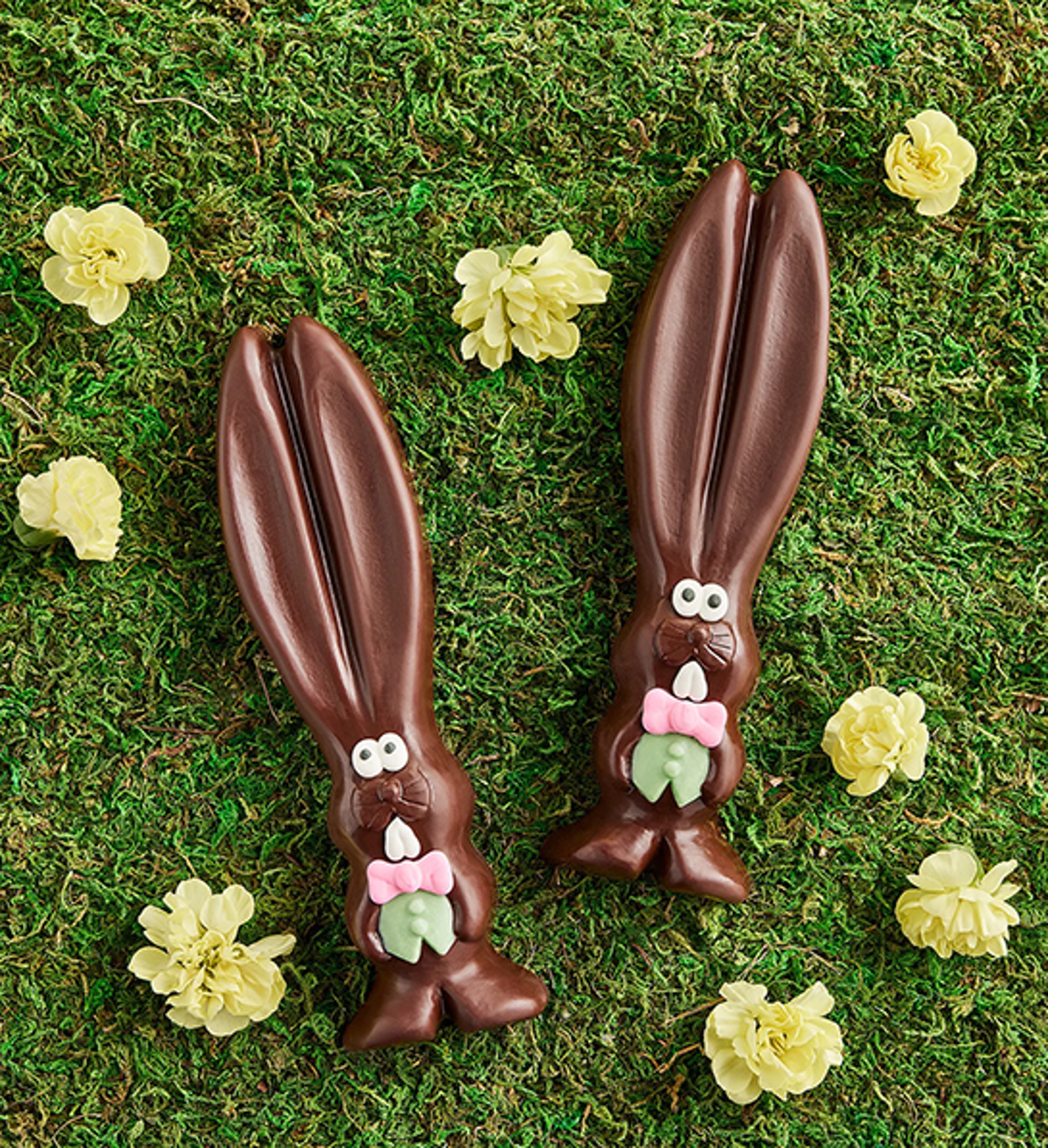 easter basket stuffers chocolate bunnies