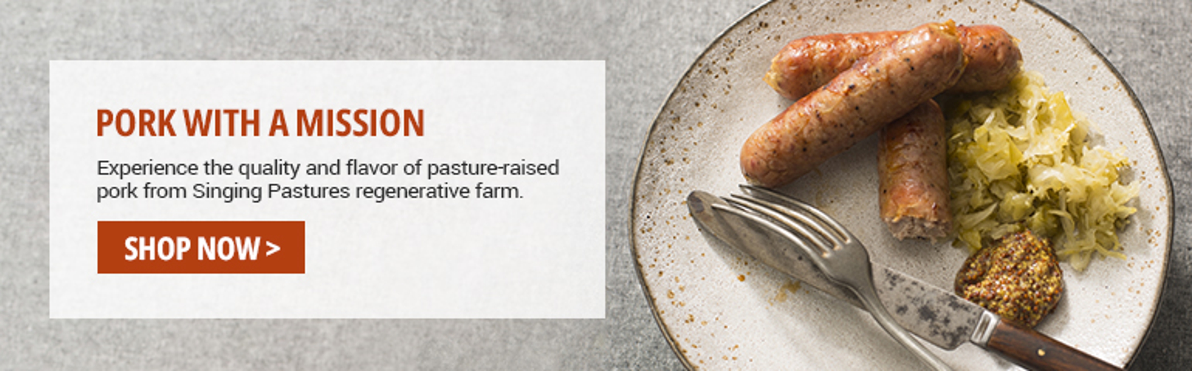 Pork With a Mission Pork Collection Banner Ad