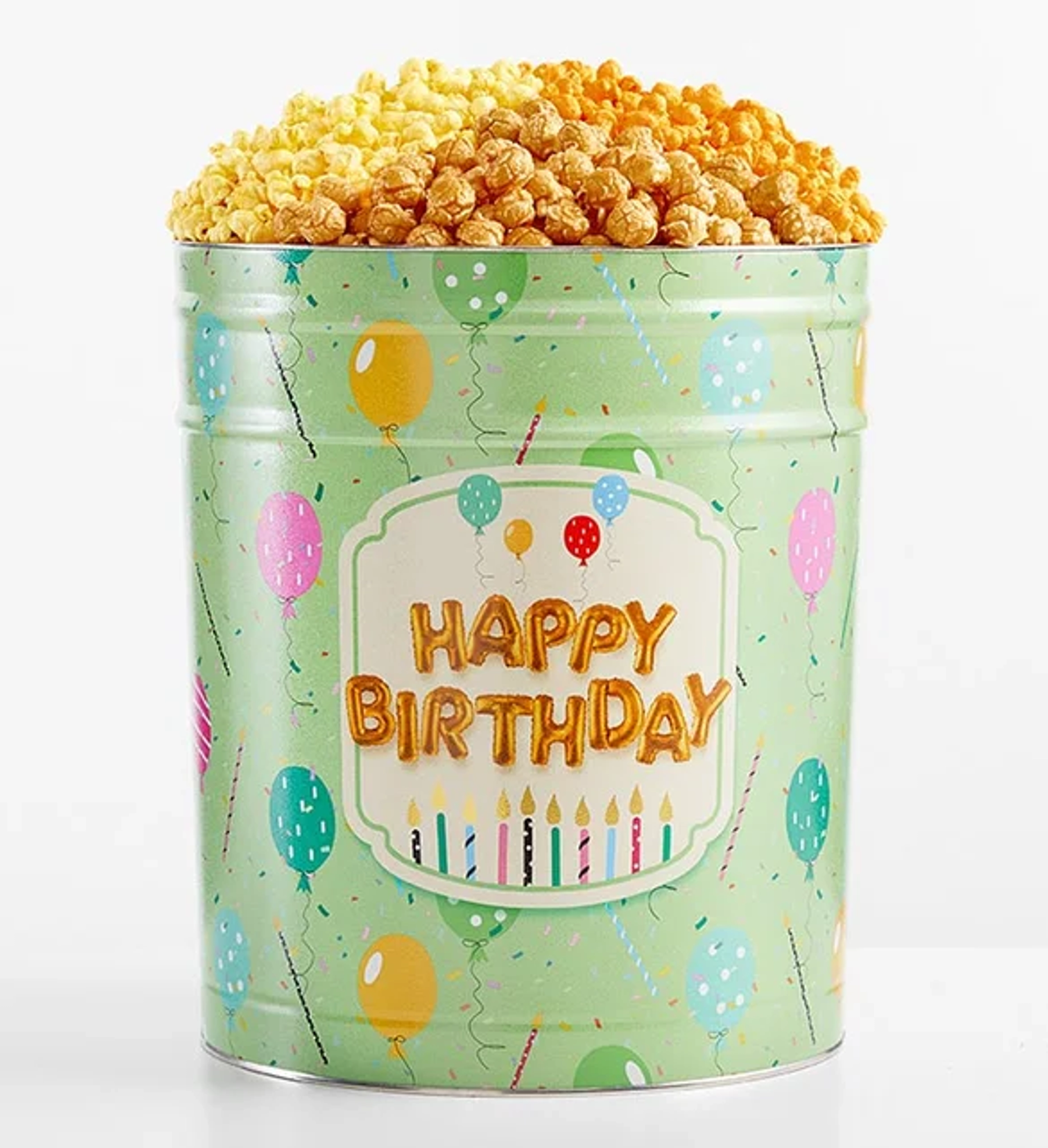 birthday gifts for men Birthday Wishes Popcorn Tin