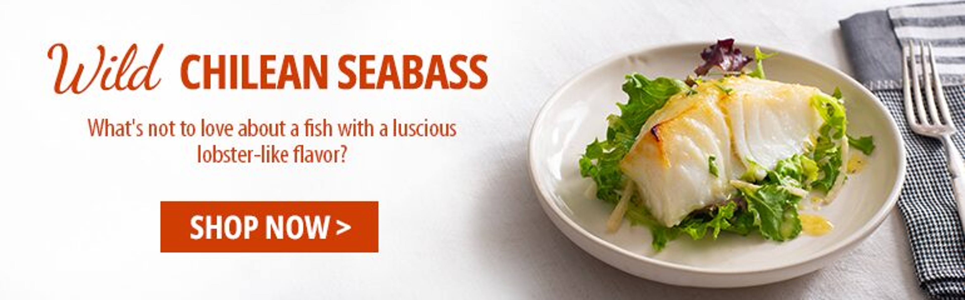 Banner Ad Shop Button for Wild Chilean Seabass