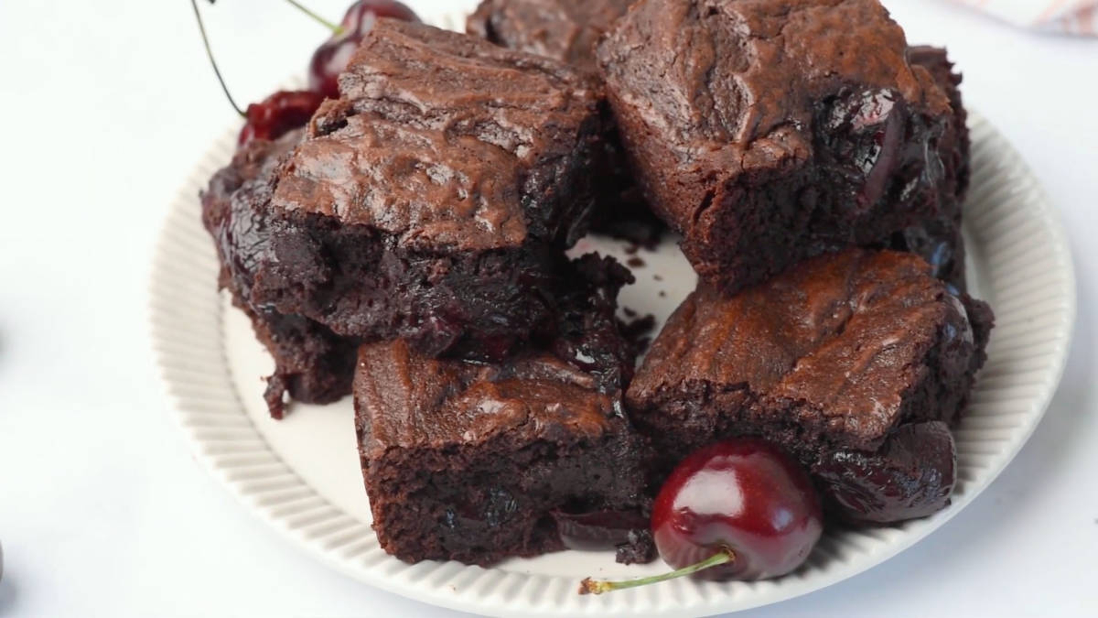 chocolate cherry brownies