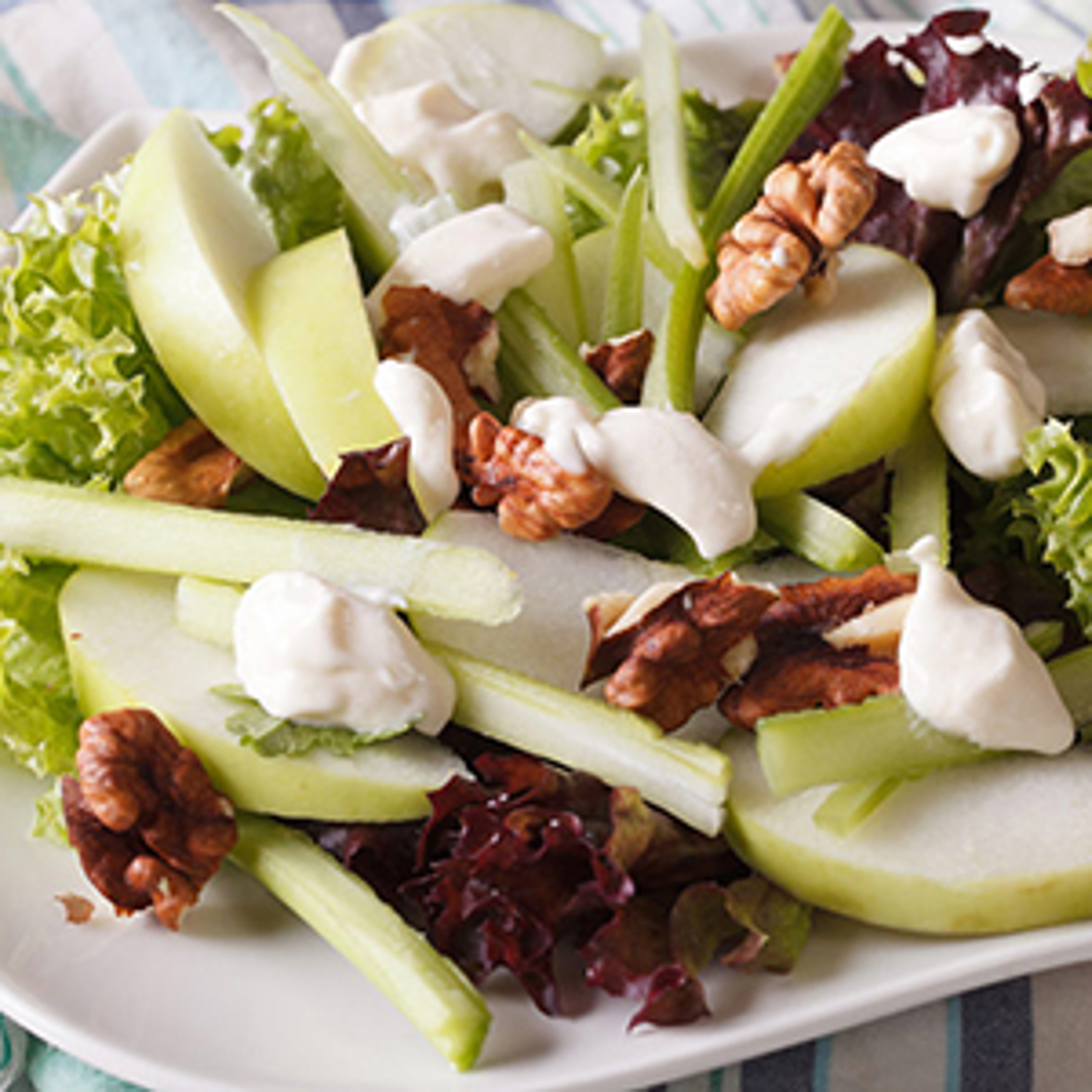 august recipes waldorf salad