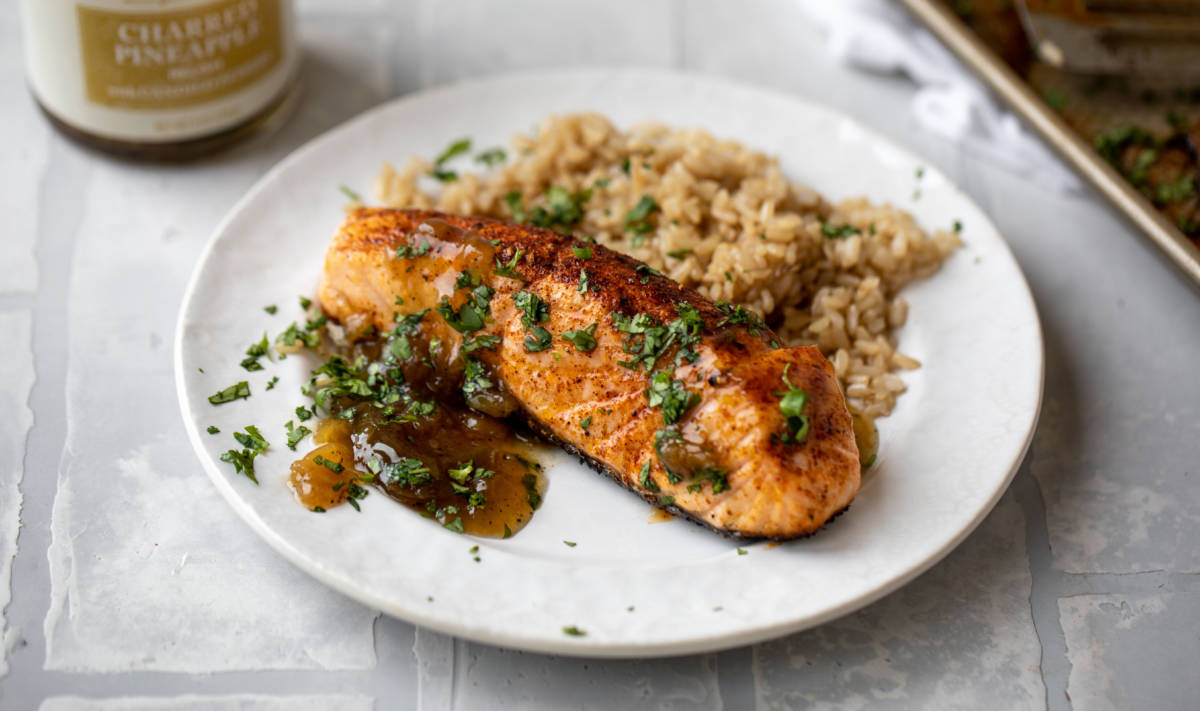 Grilled Salmon Recipe With Pineapple 