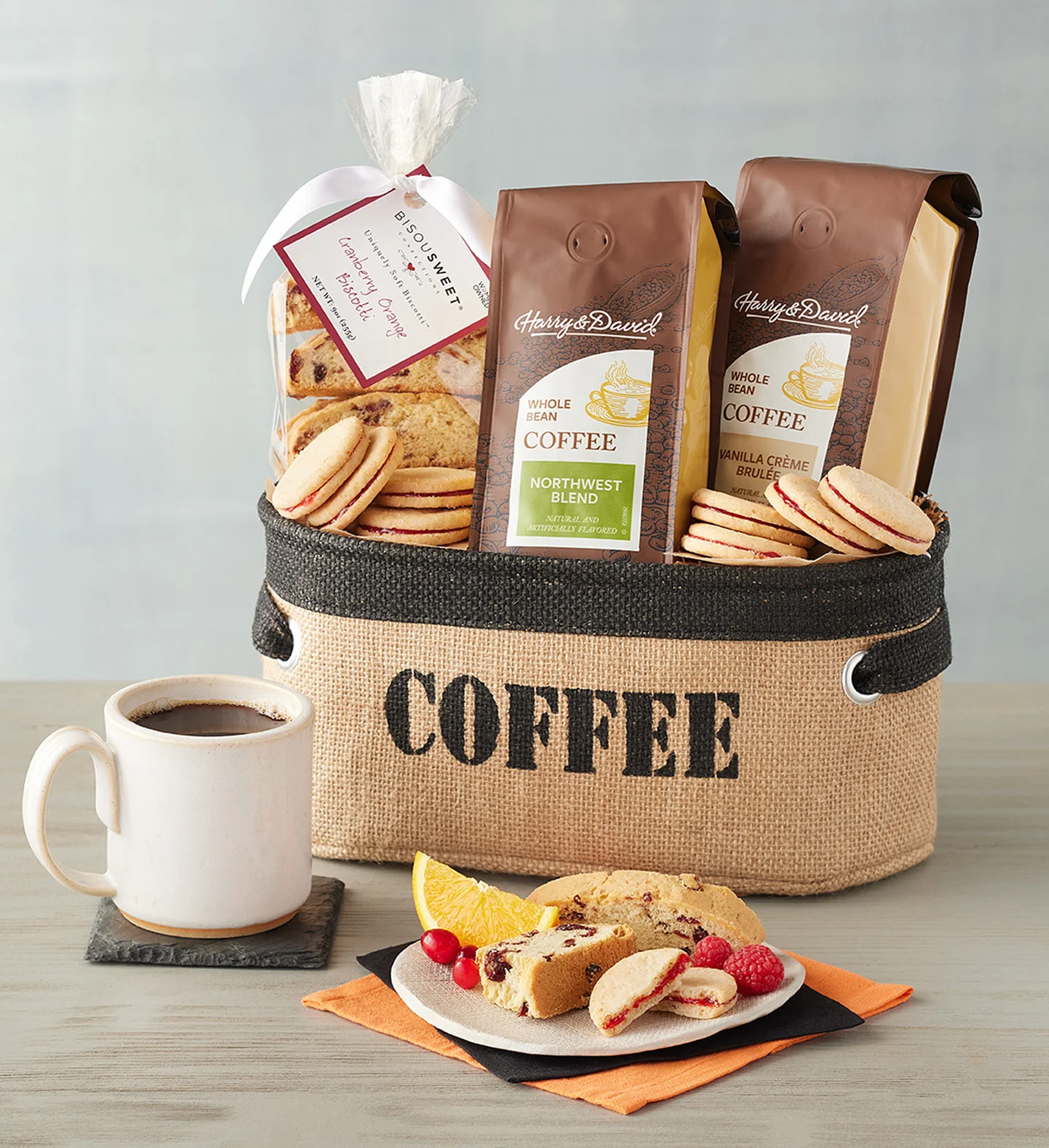 gifts for new moms harry and david coffee break gift basket