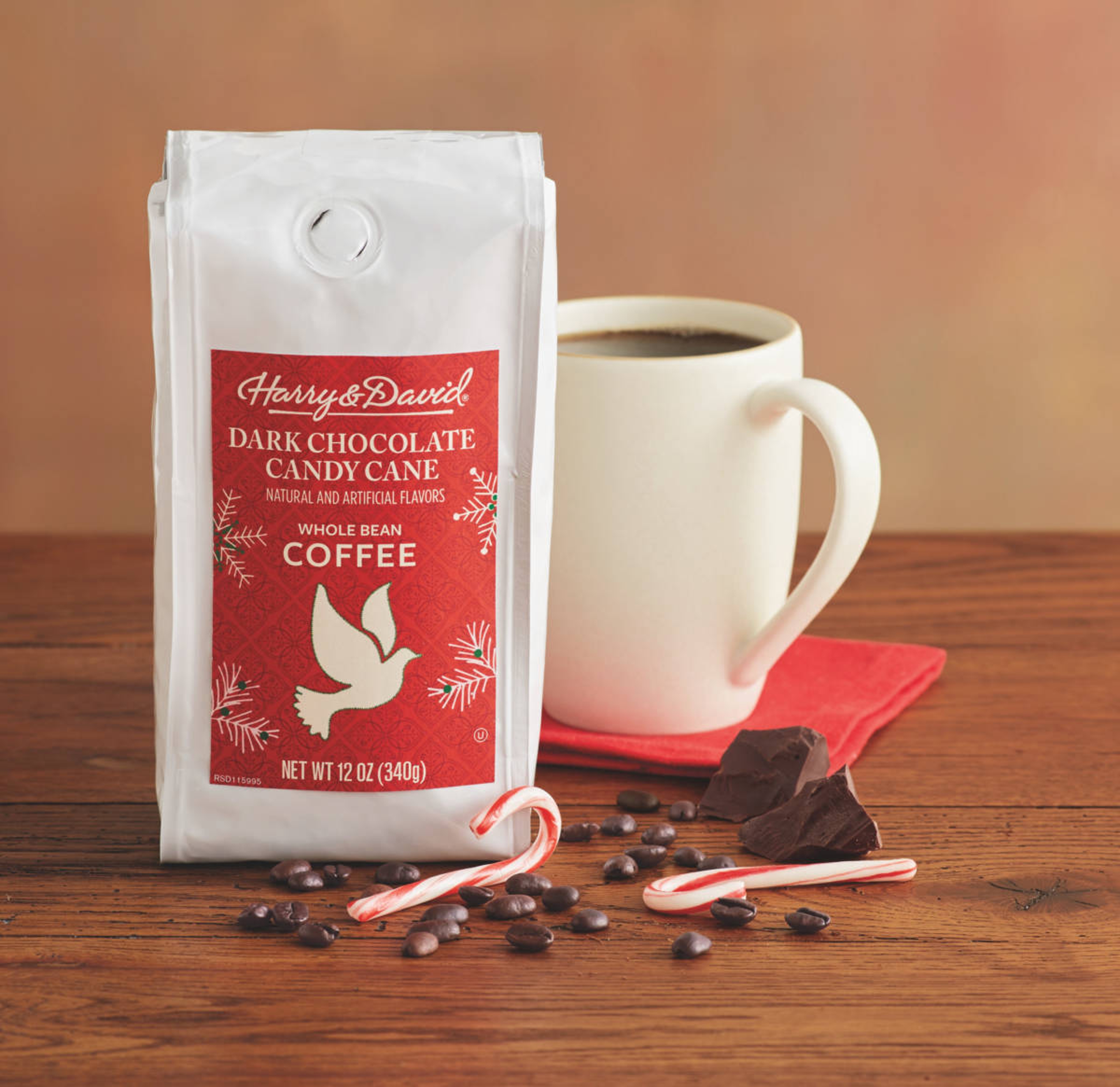 Peppermint coffee for peppermint desserts