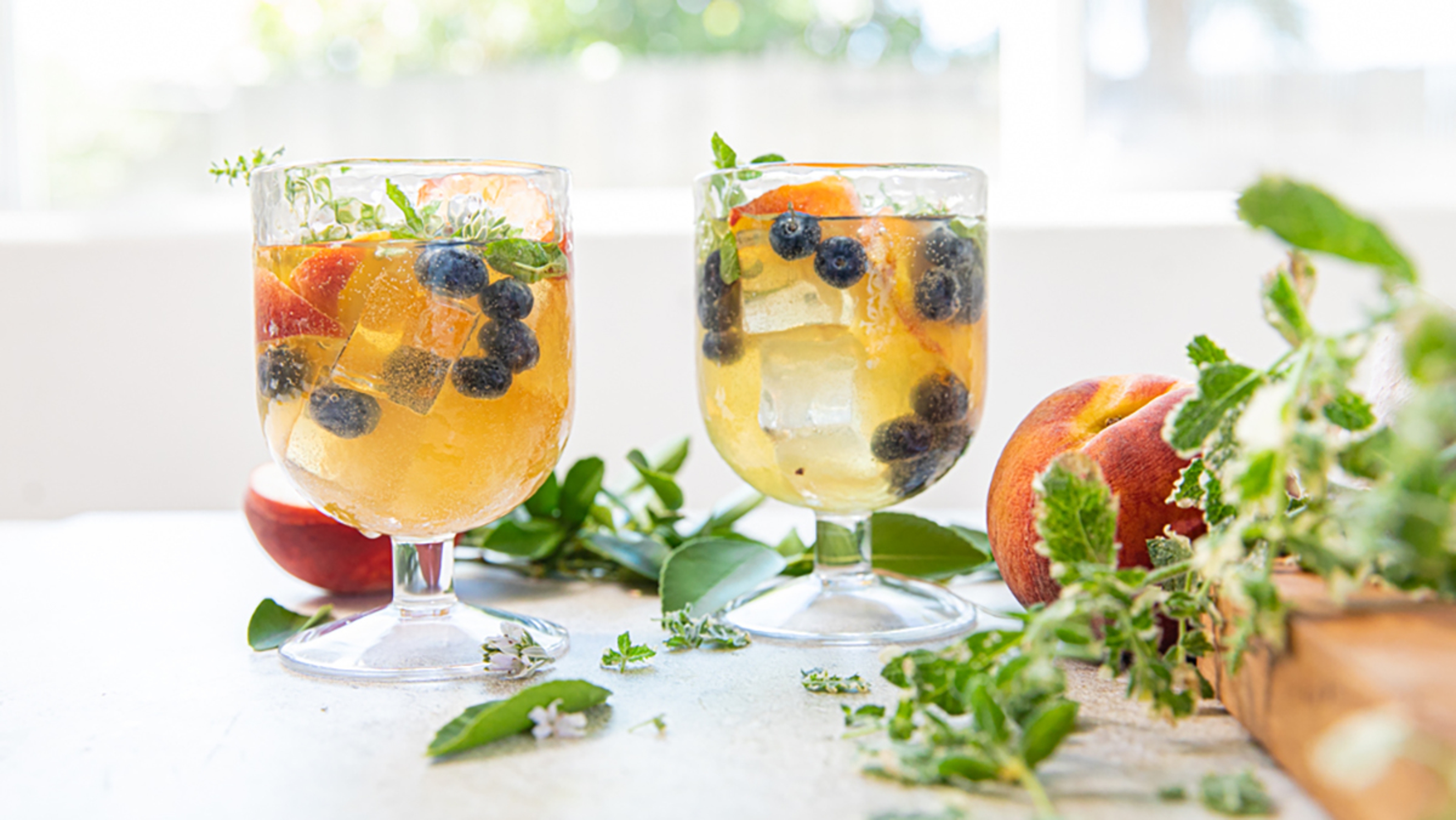 peach sangria hero