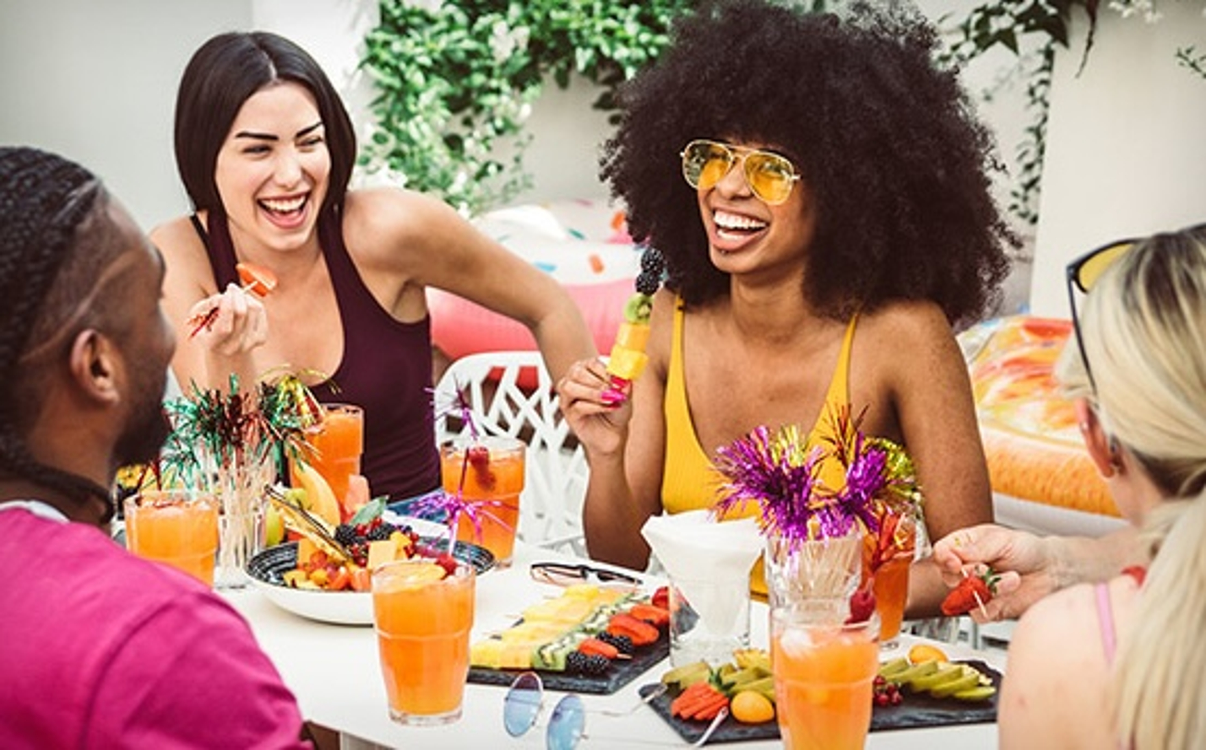 friendship stories eating together photo