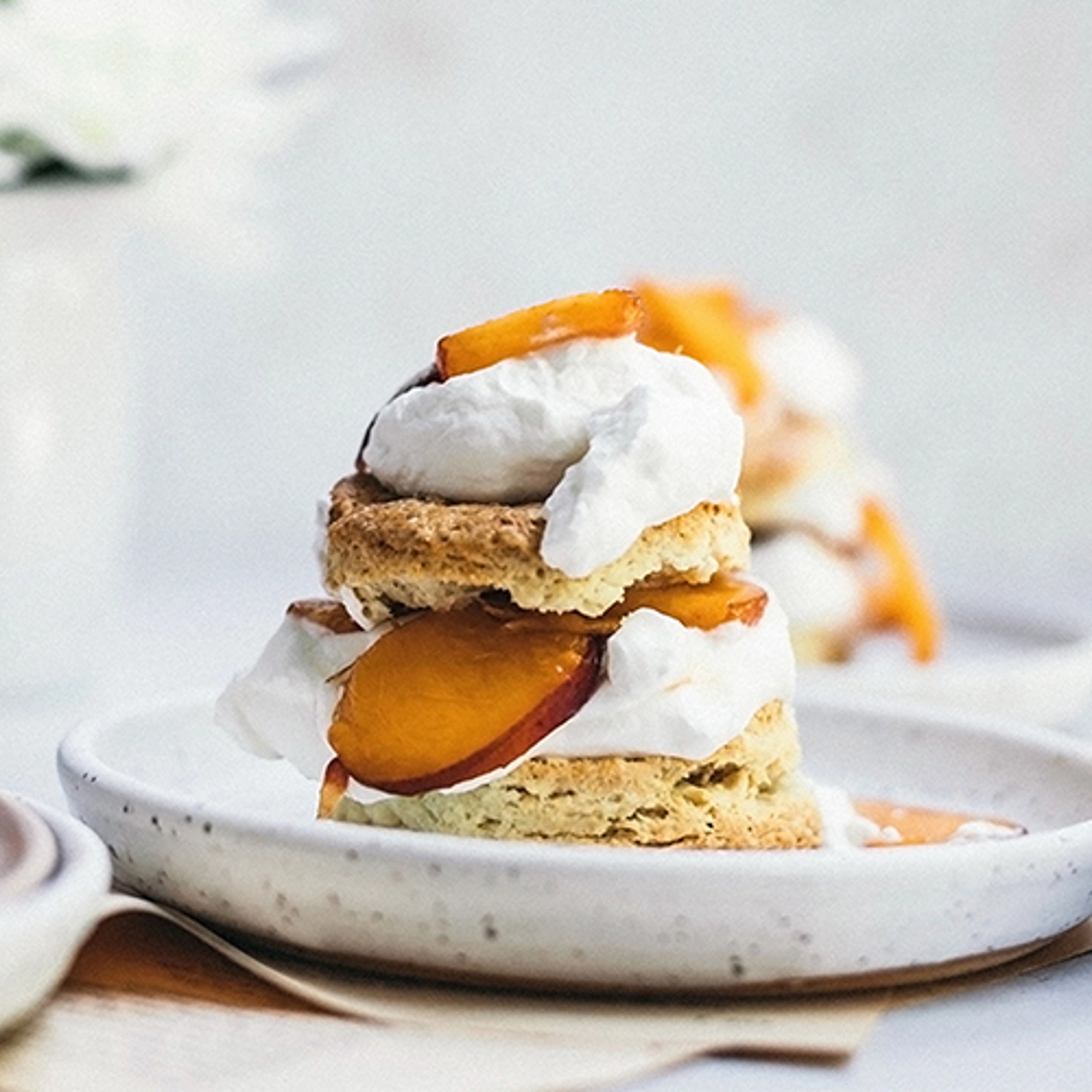 peach recipes shortcakes