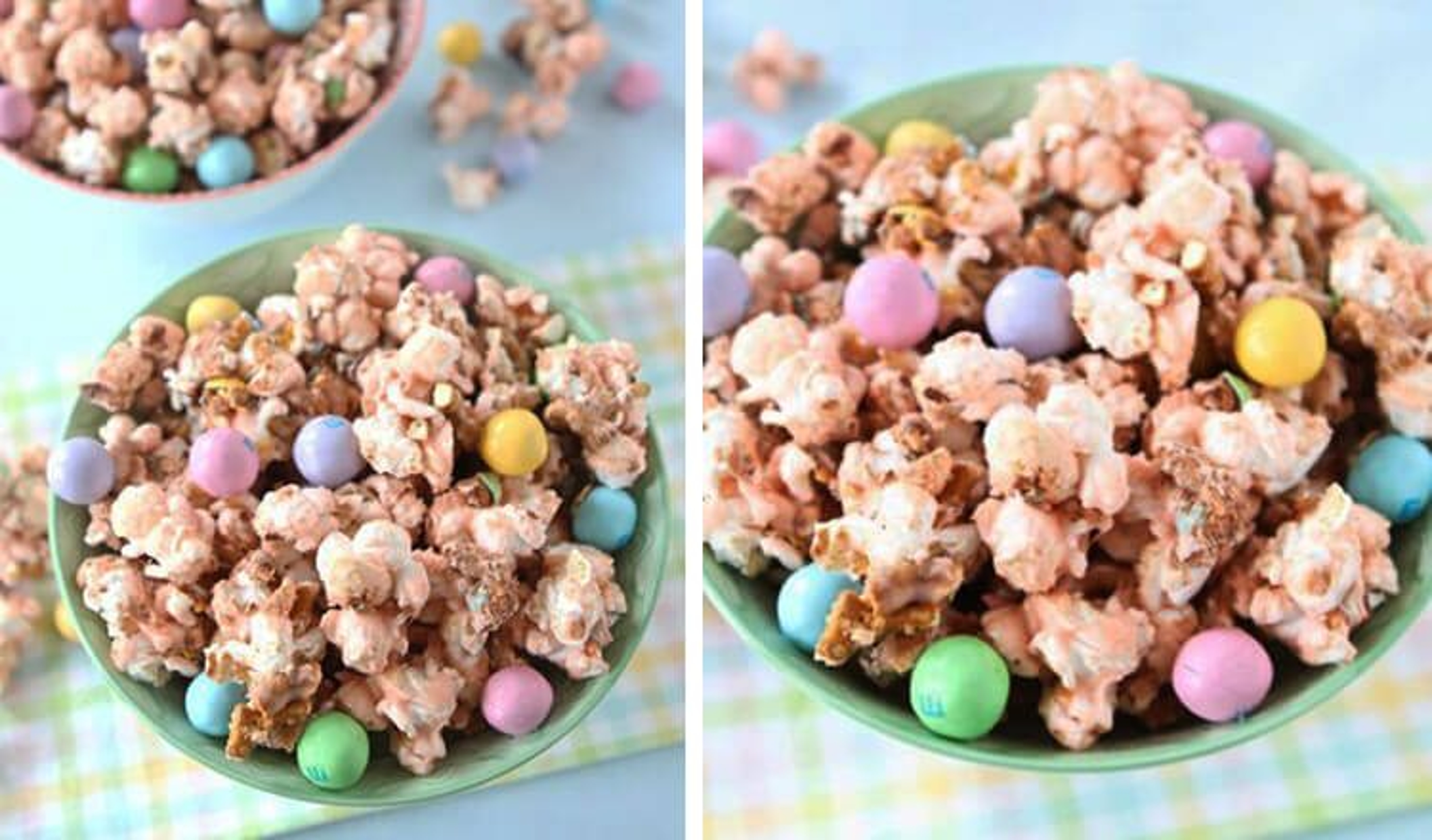 Salted Caramel Easter Popcorn