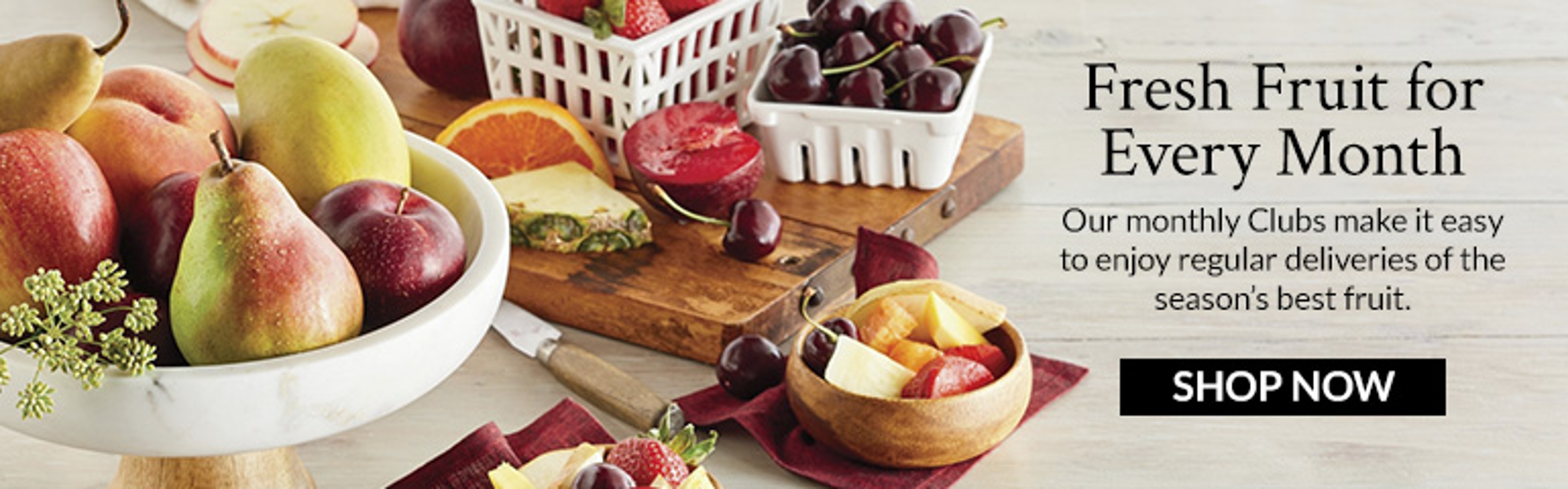 mango strawberry smoothie harry and david fruit of the month club banner