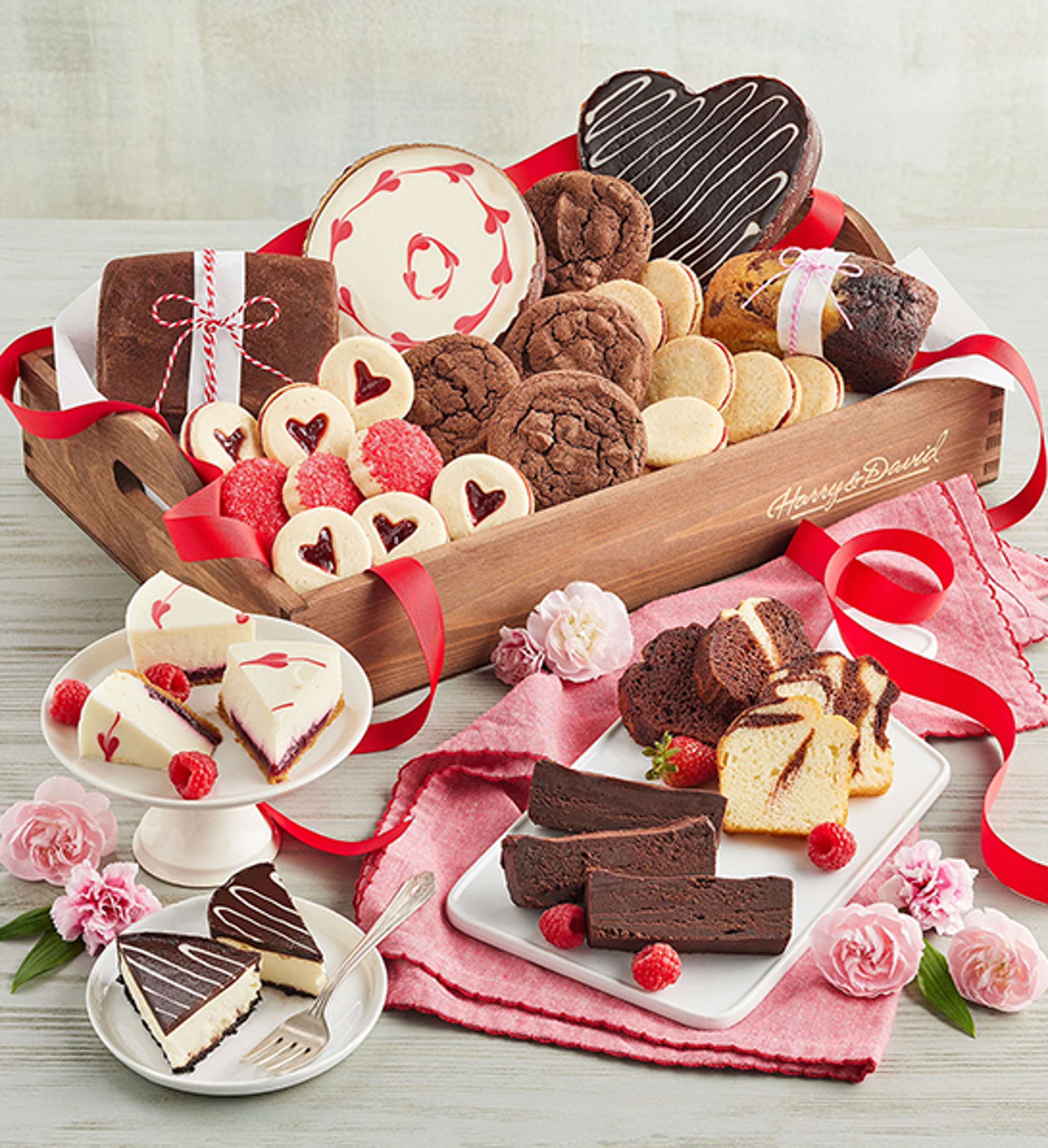 valentines day gifts for her bakery tray