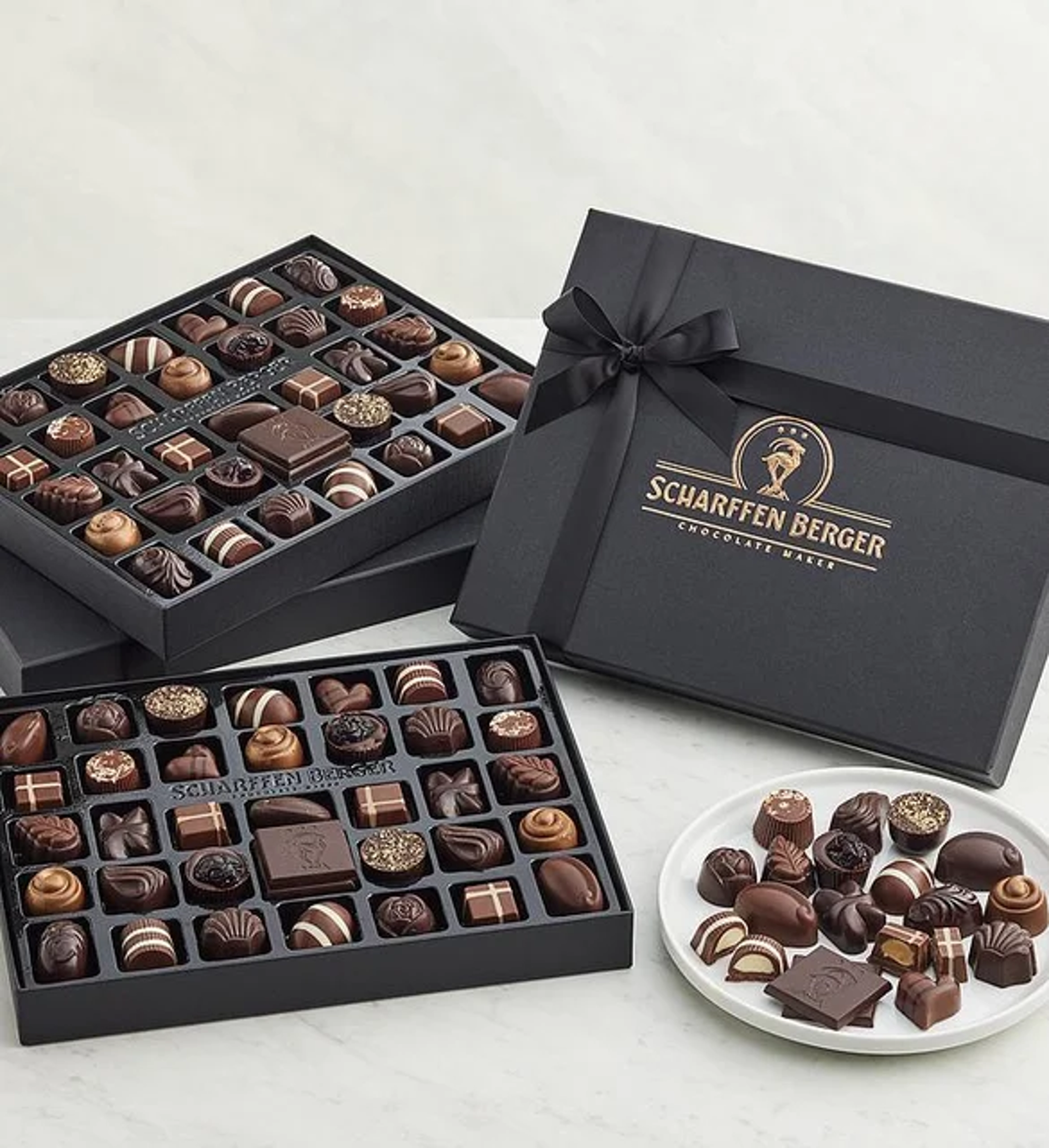 christmas gift guide scharffen berger chocolatiers collection  piece