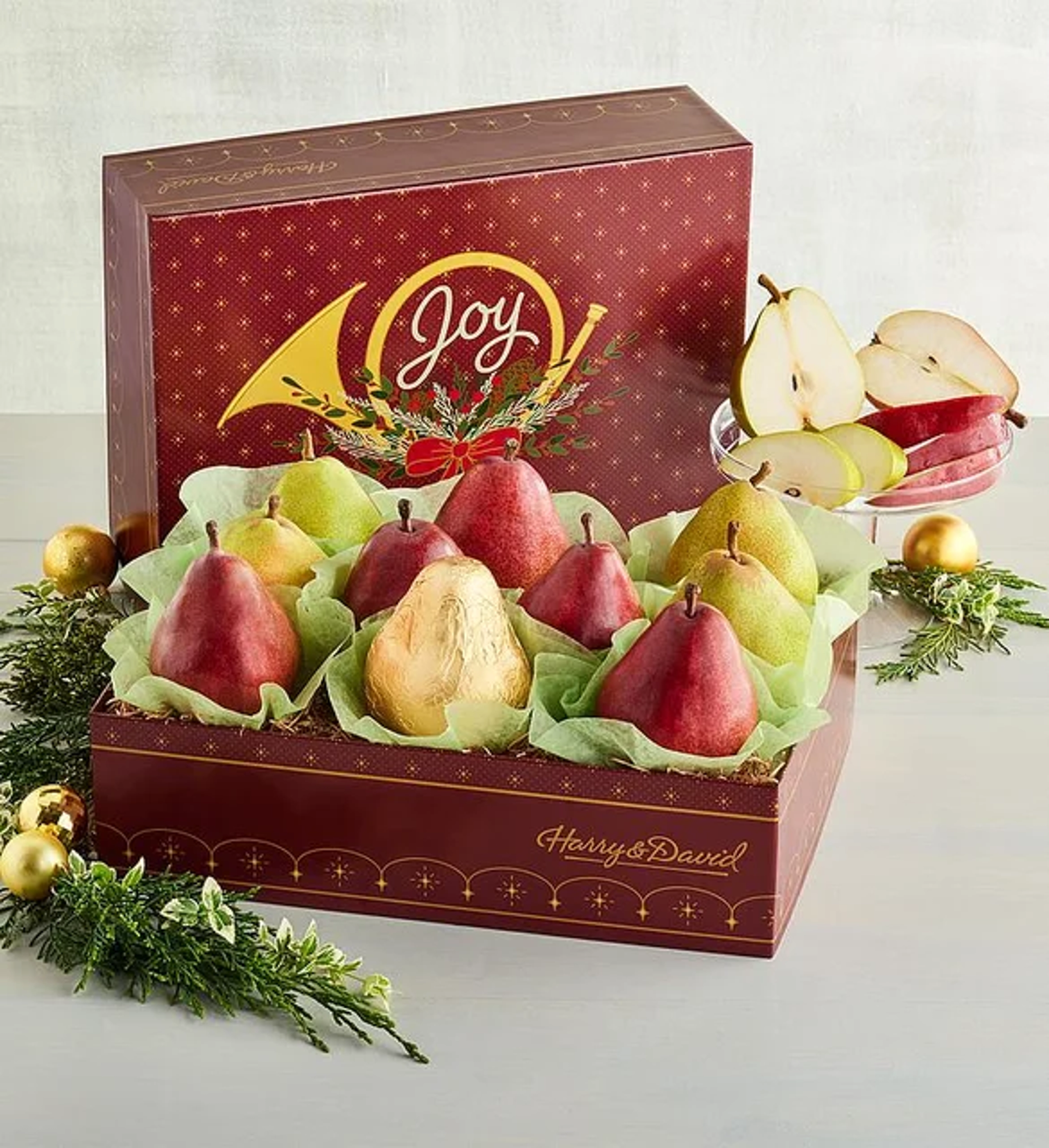 gifts for her colors of christmas pears