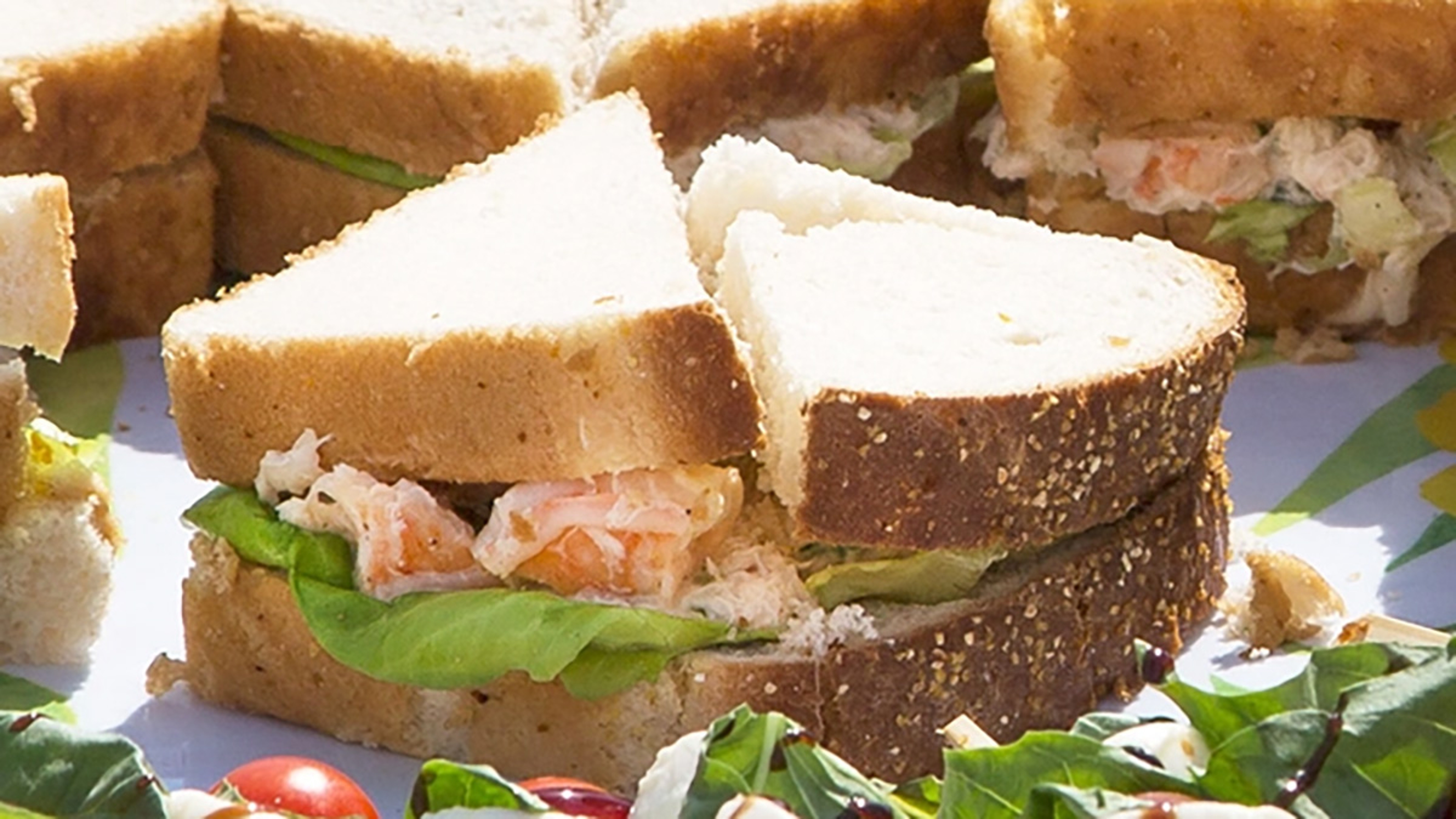 seafood salad sandwiches recipe