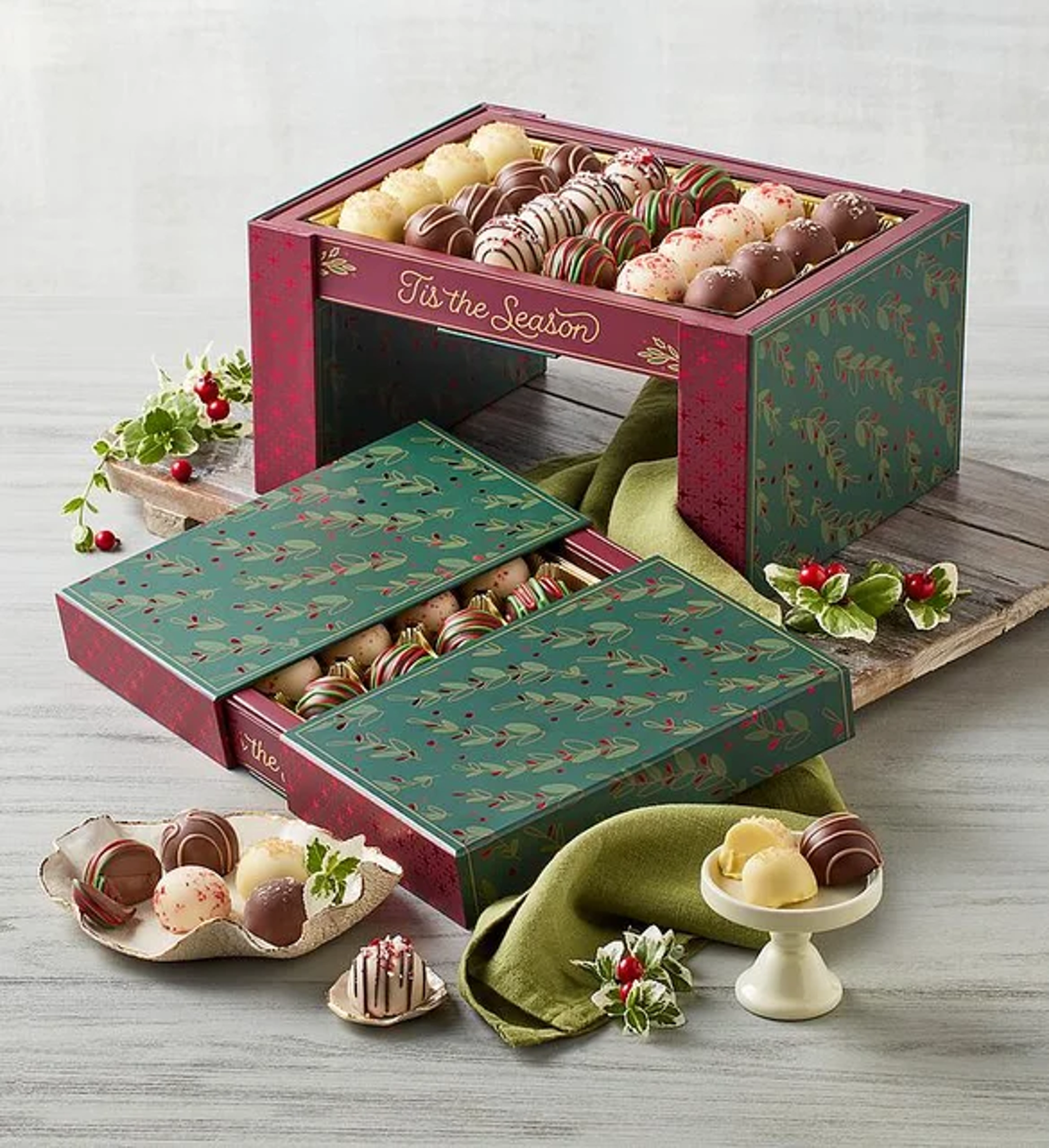 christmas gifts for her Limited Edition Holiday Truffles