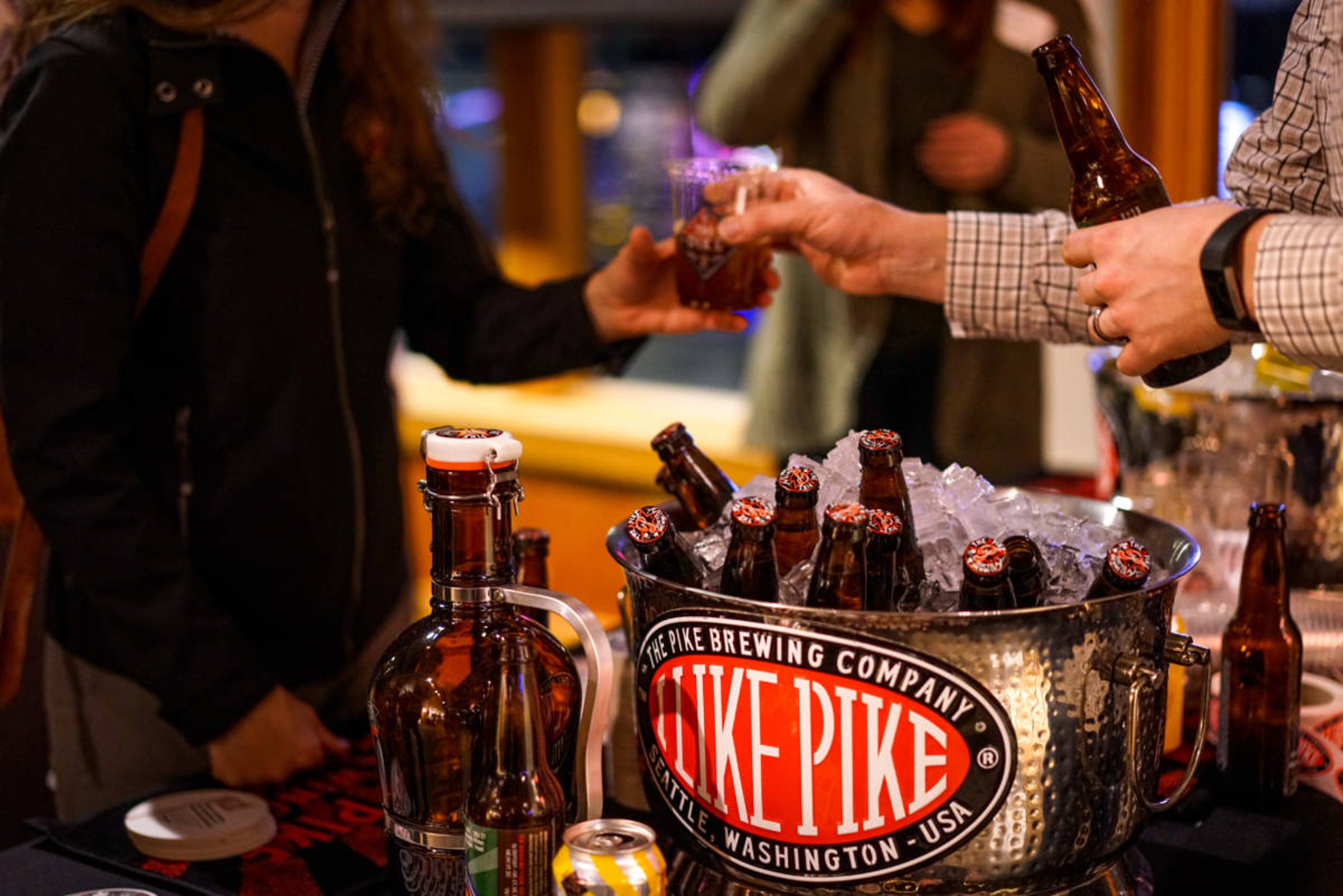 bachelor party ideas Pike Brewing Company