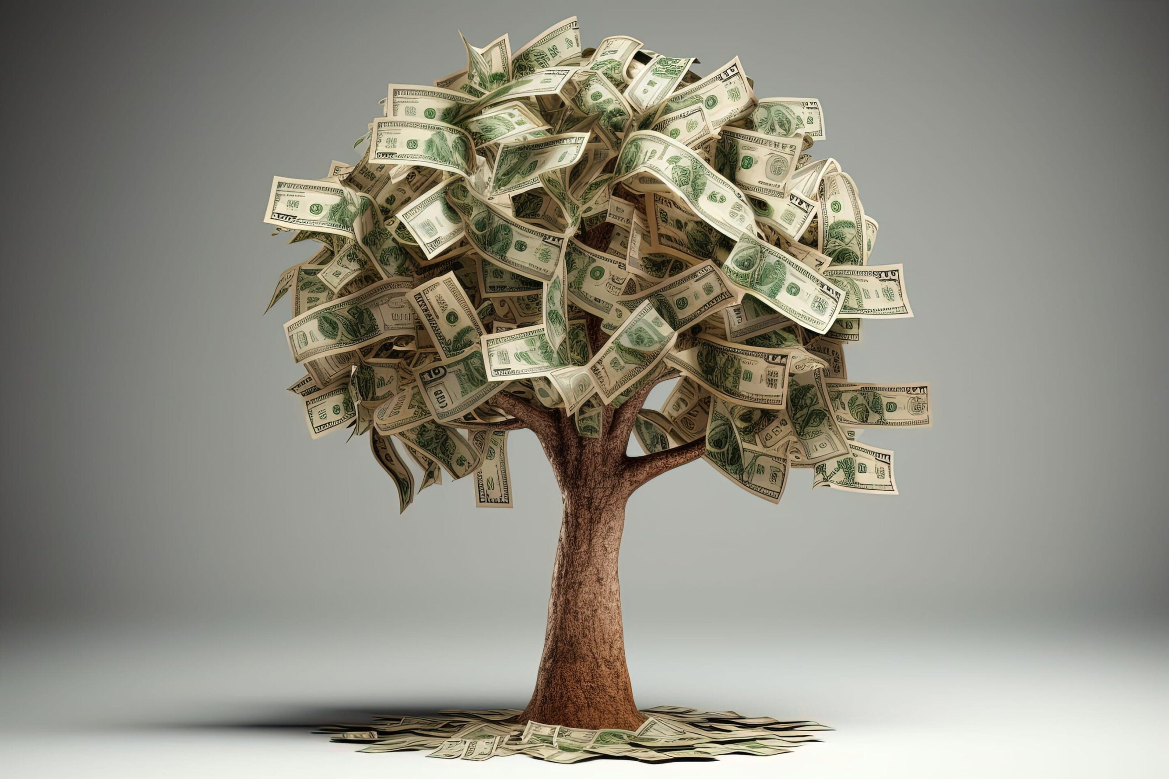 Representation of a money tree