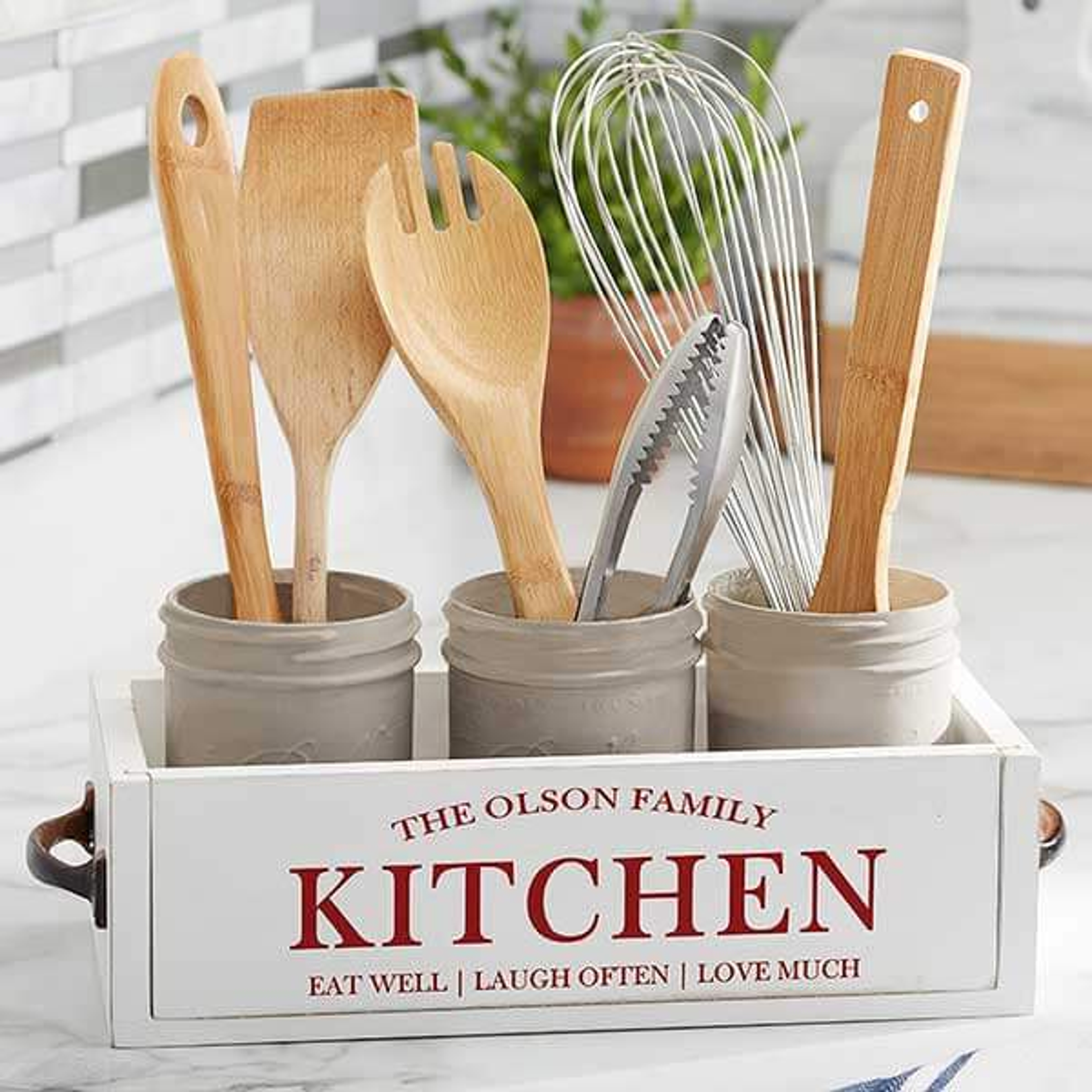 new years resolutions kitchen utensil holder