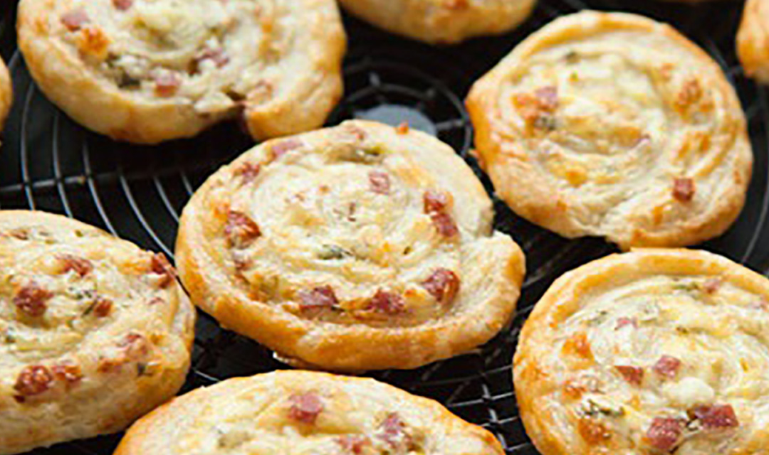 Cheddar & Smoked Sausage Pinwheels| The Table by Harry & David