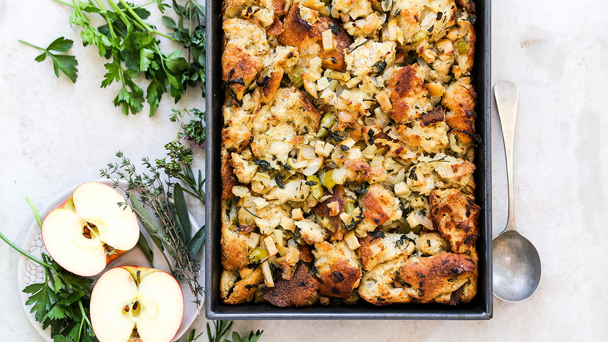 Apple Stuffing Recipe | The Table by Harry & David