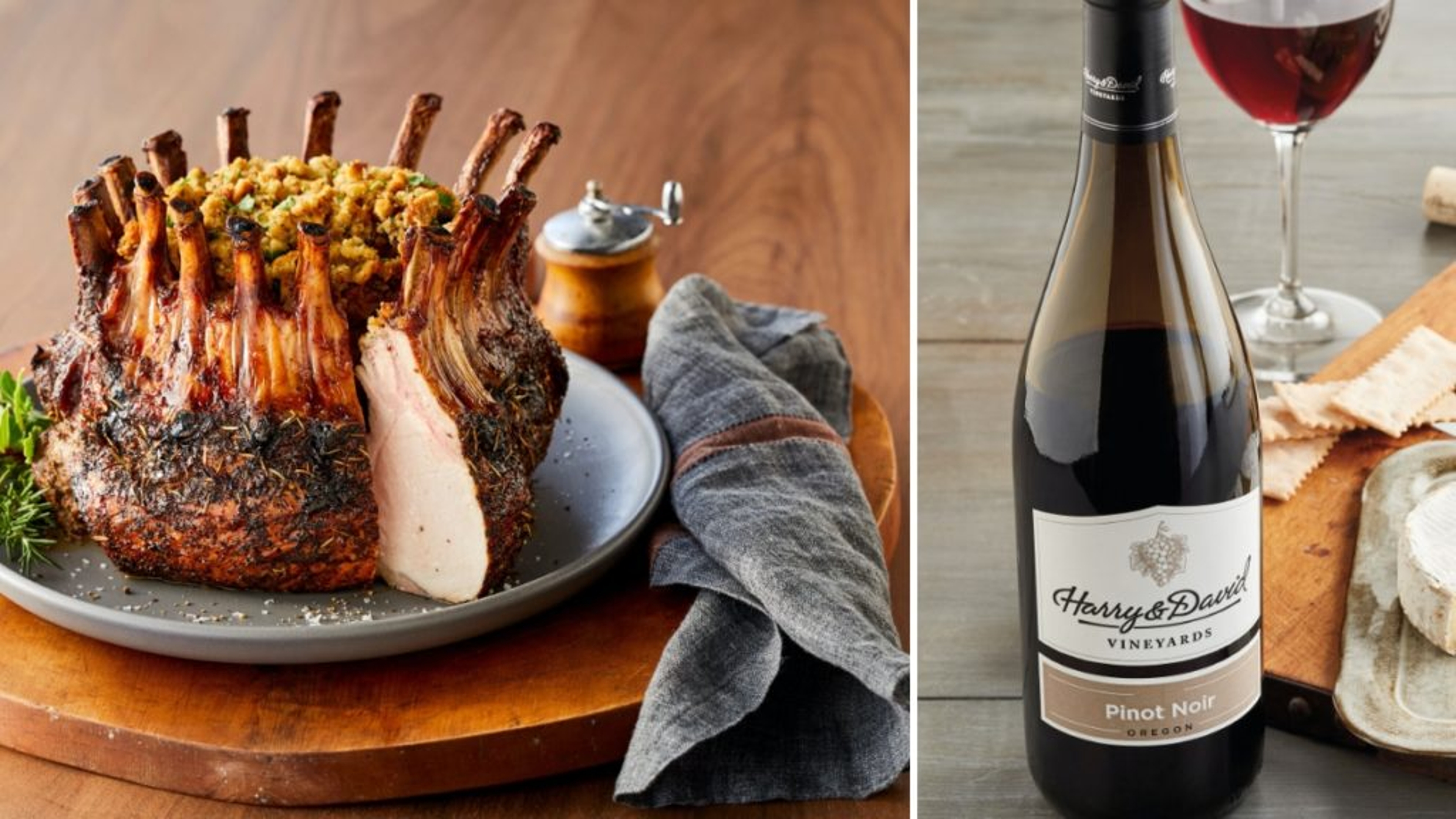 Easter wine pairings with pork and pinot noir.