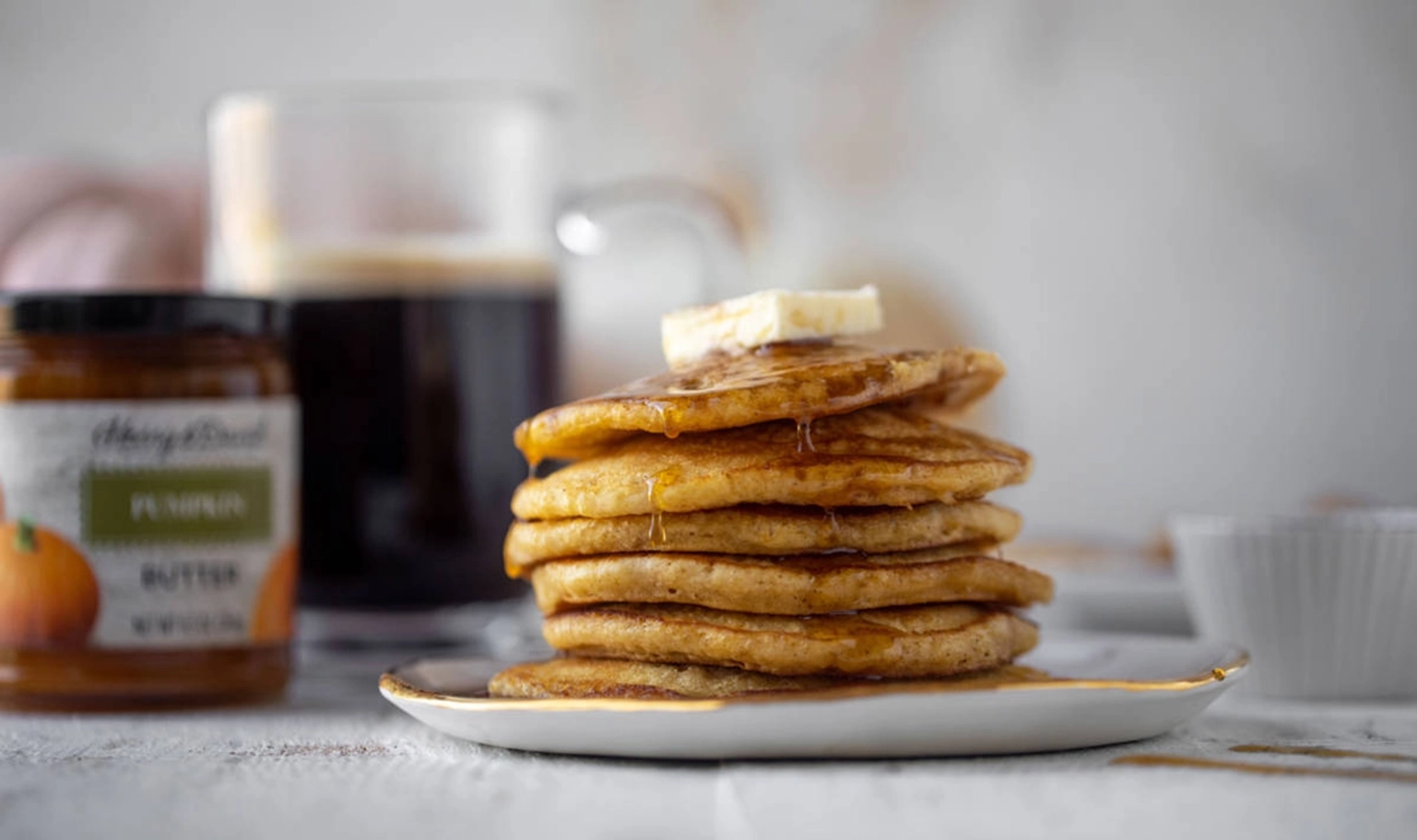 Pumpkin Butter Pancakes