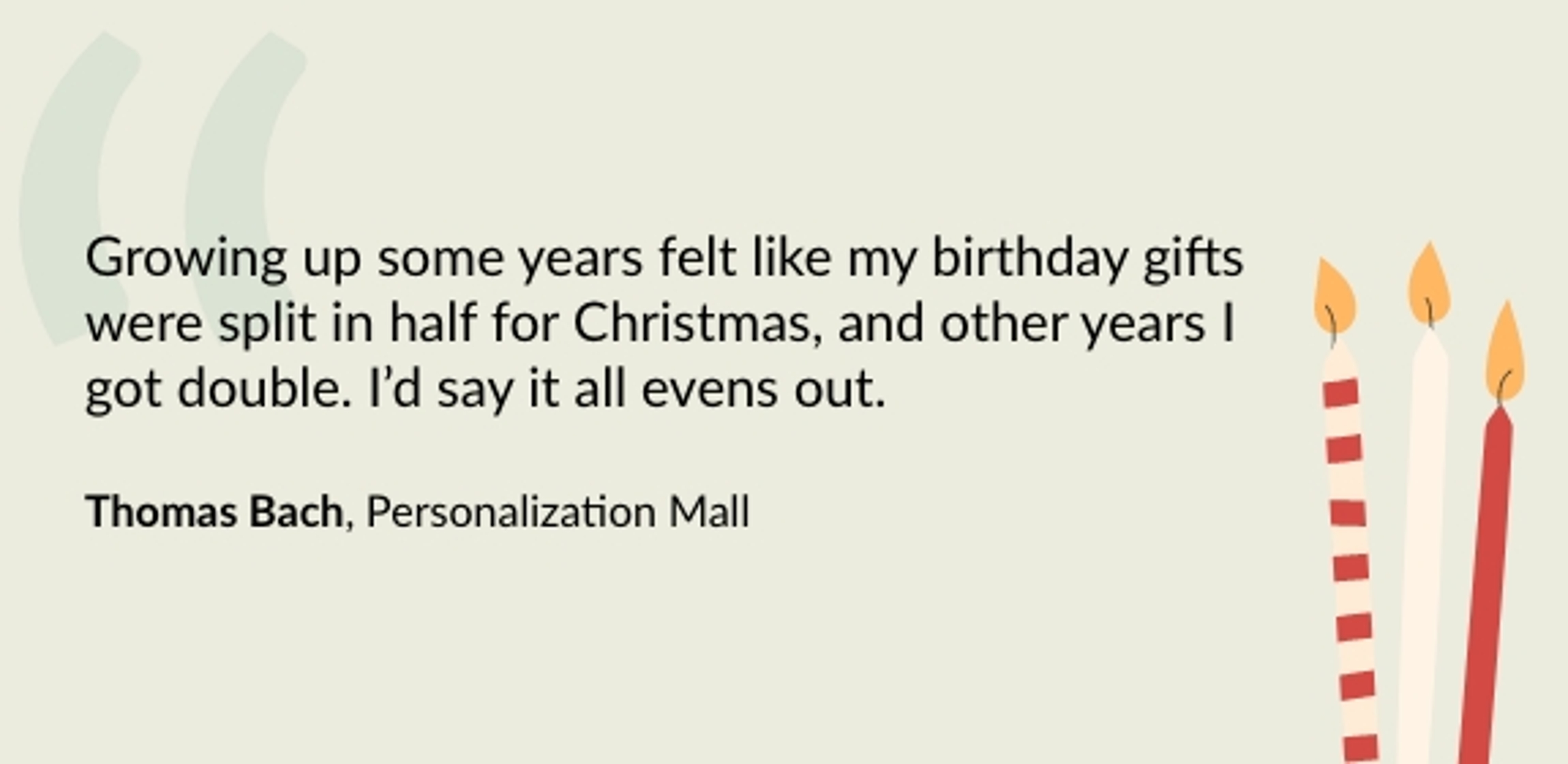 December birthdays testimonial from Thomas Bach